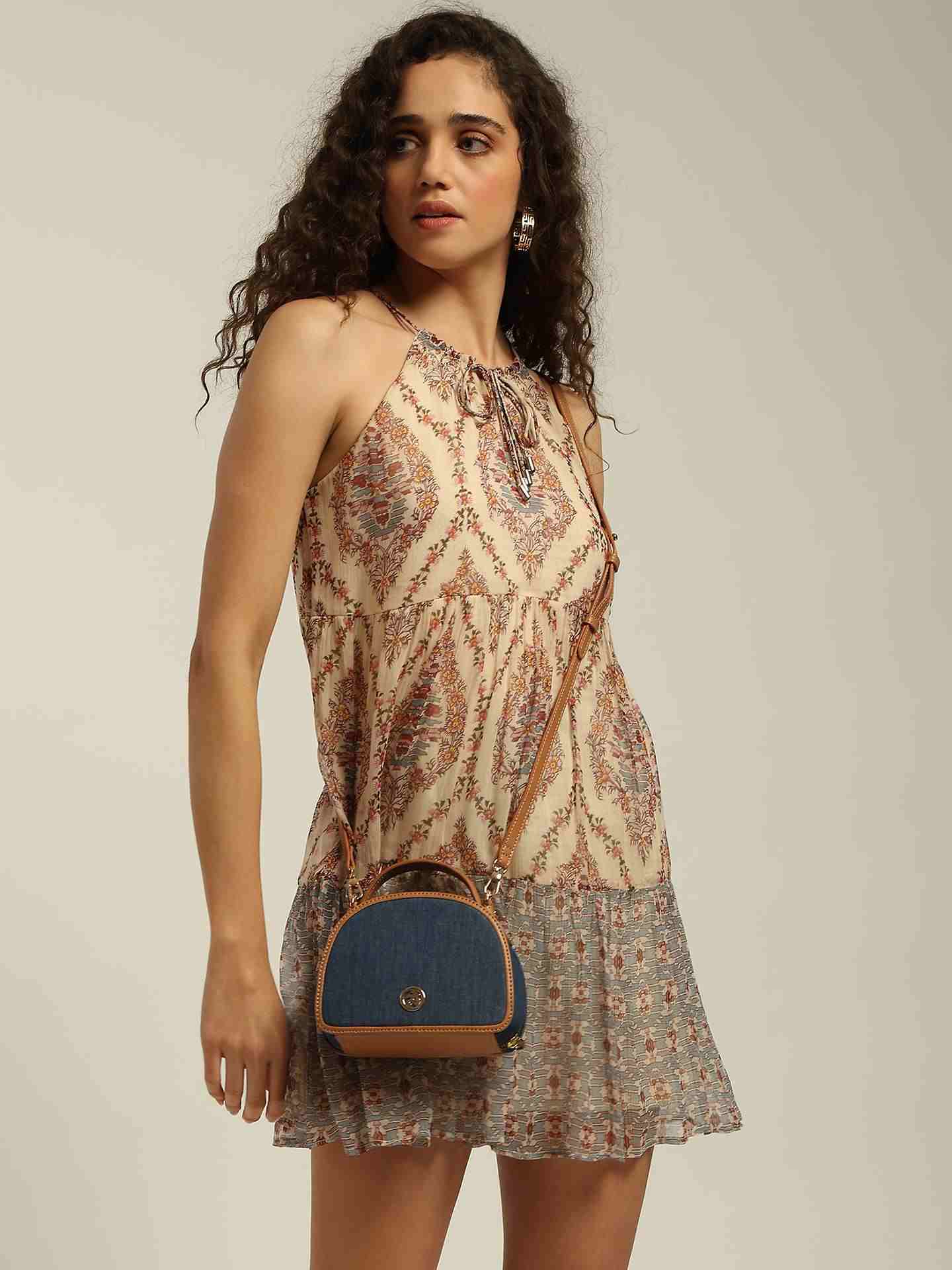 Tan Nico  Sling Bag