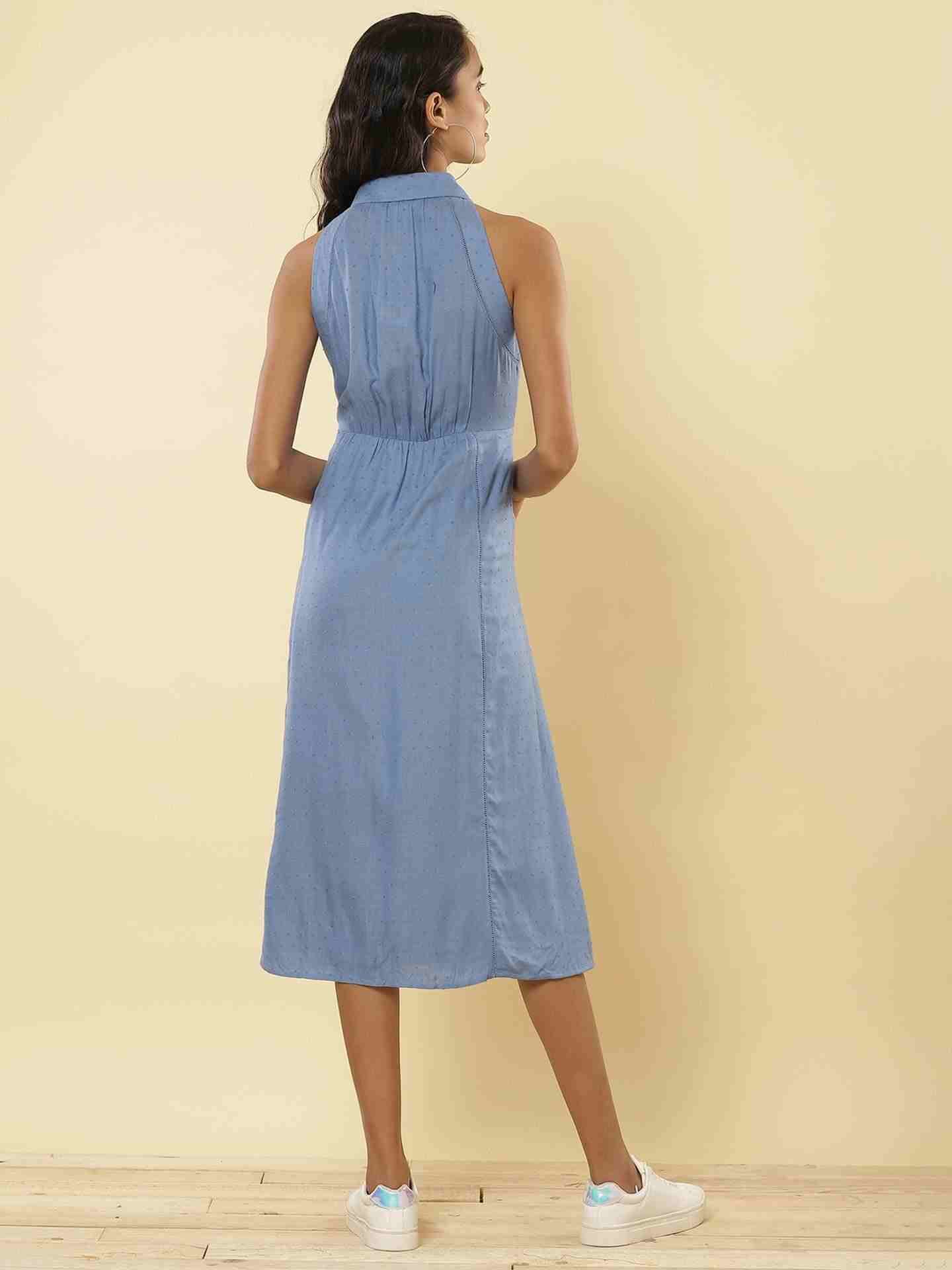Denim Blue Paula'S Park Shirt Dress