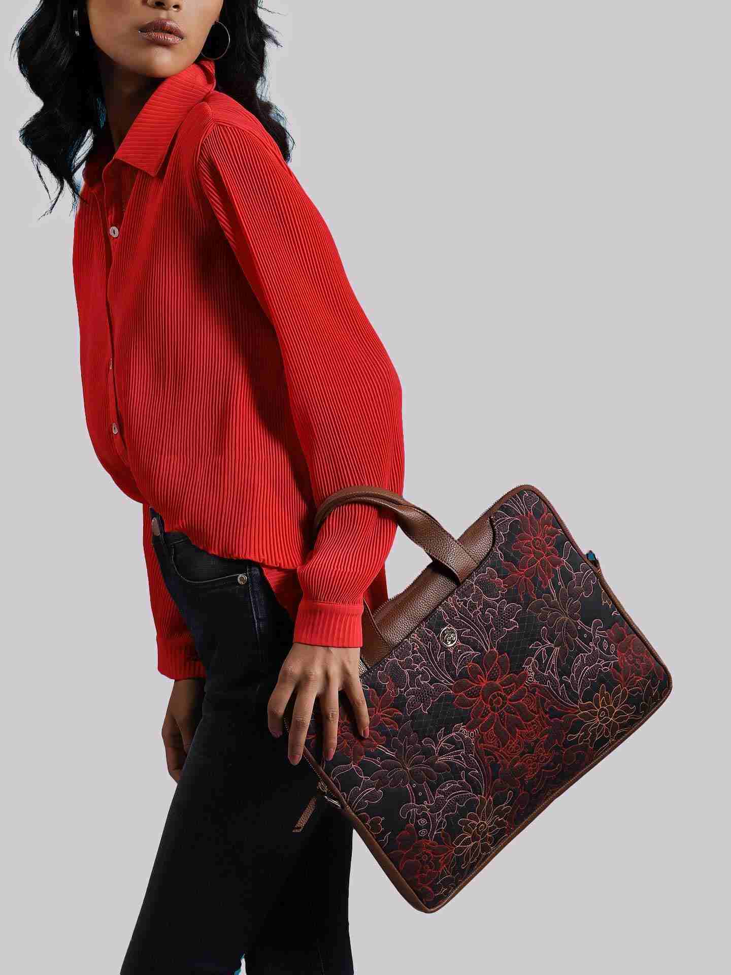 Multi Color Tiffany Laptop Bag