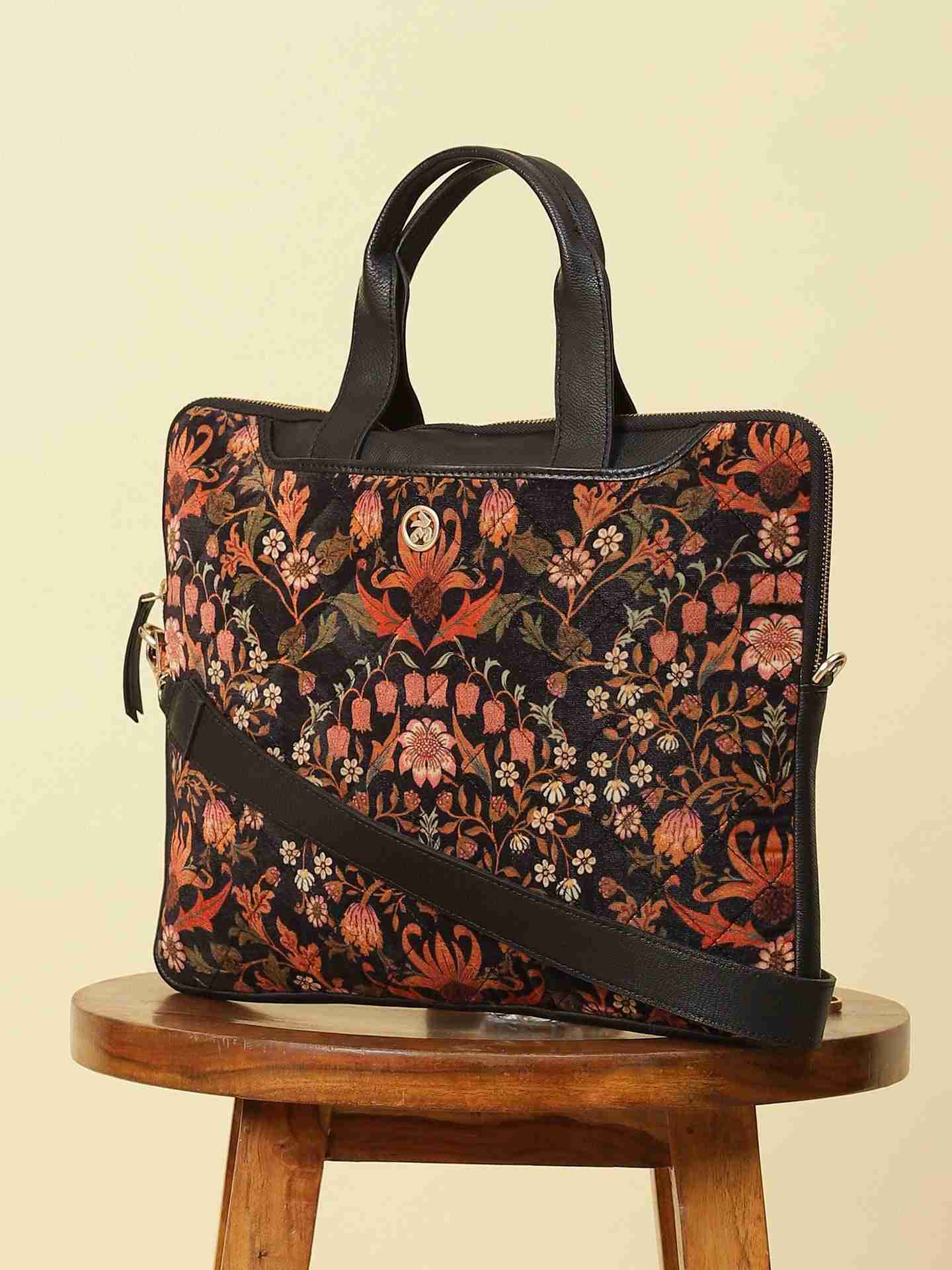 Black Mia Laptop Bag