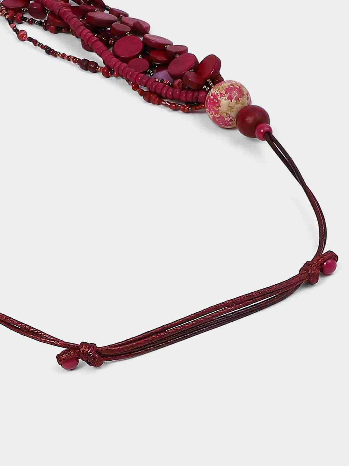 Gaia Fiery Beads Necklace