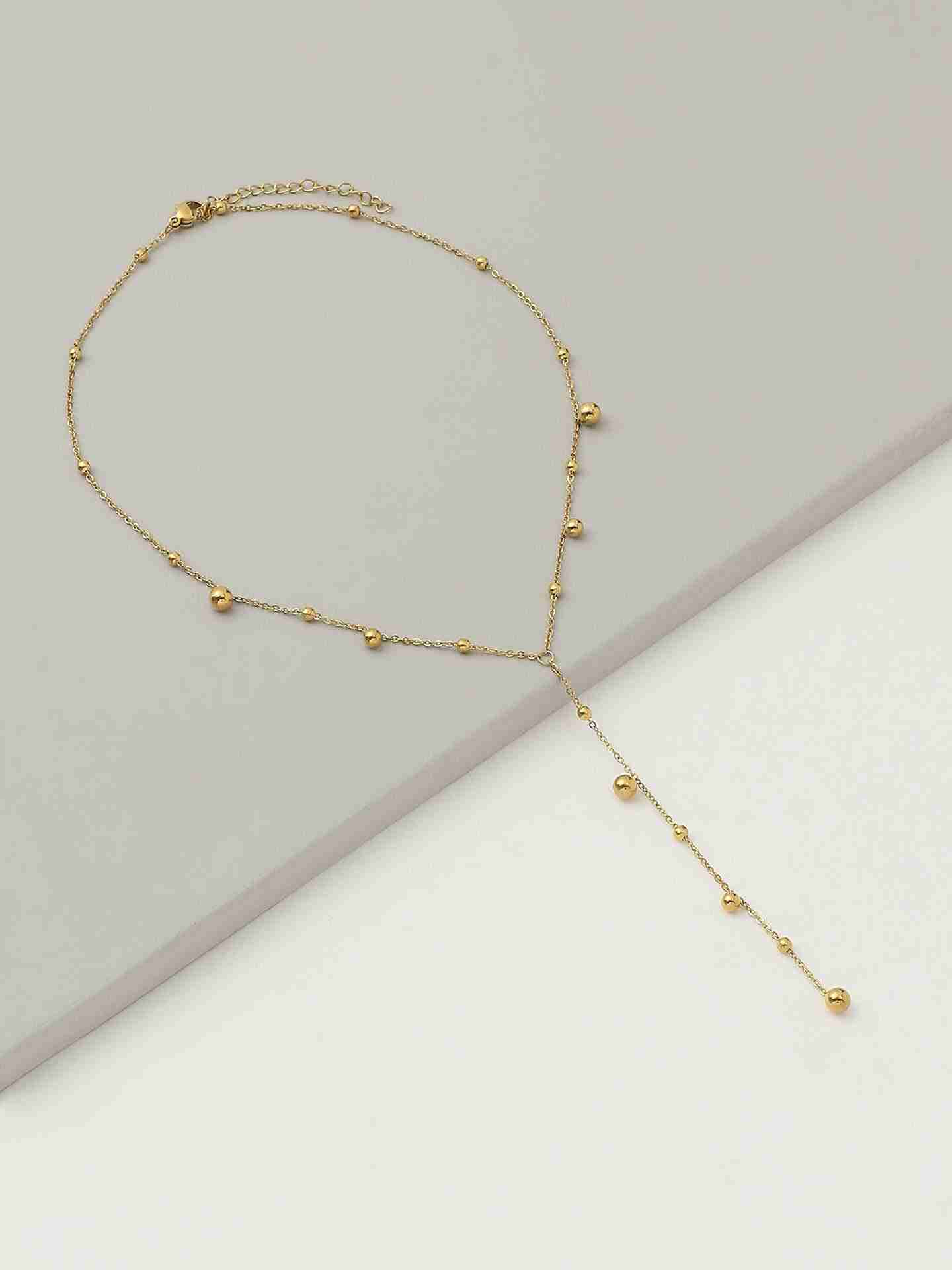Gold Bling Dainty Necklace