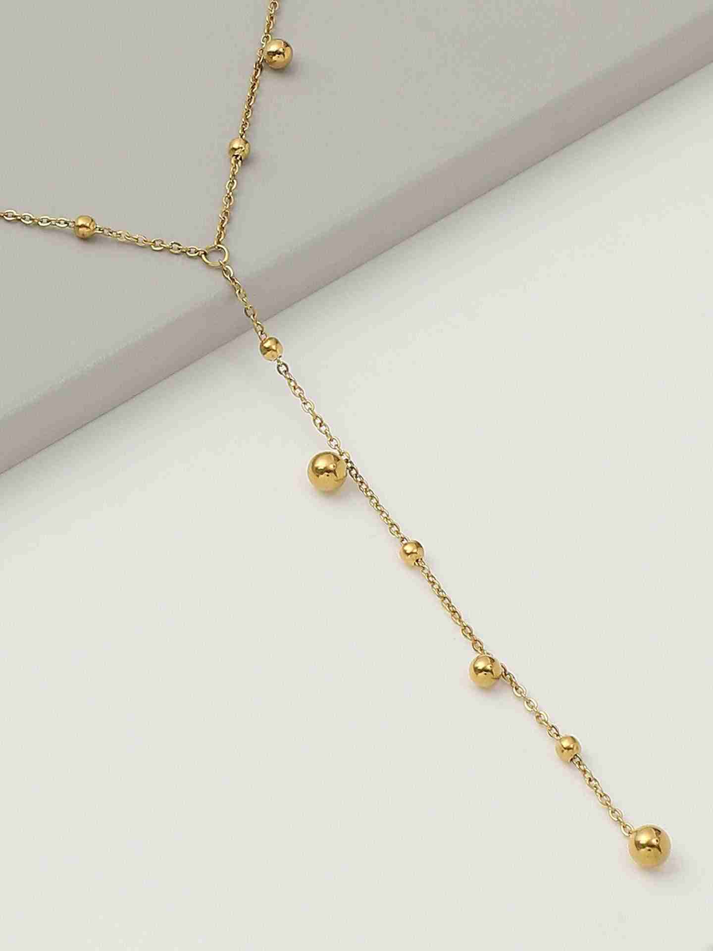 Gold Bling Dainty Necklace
