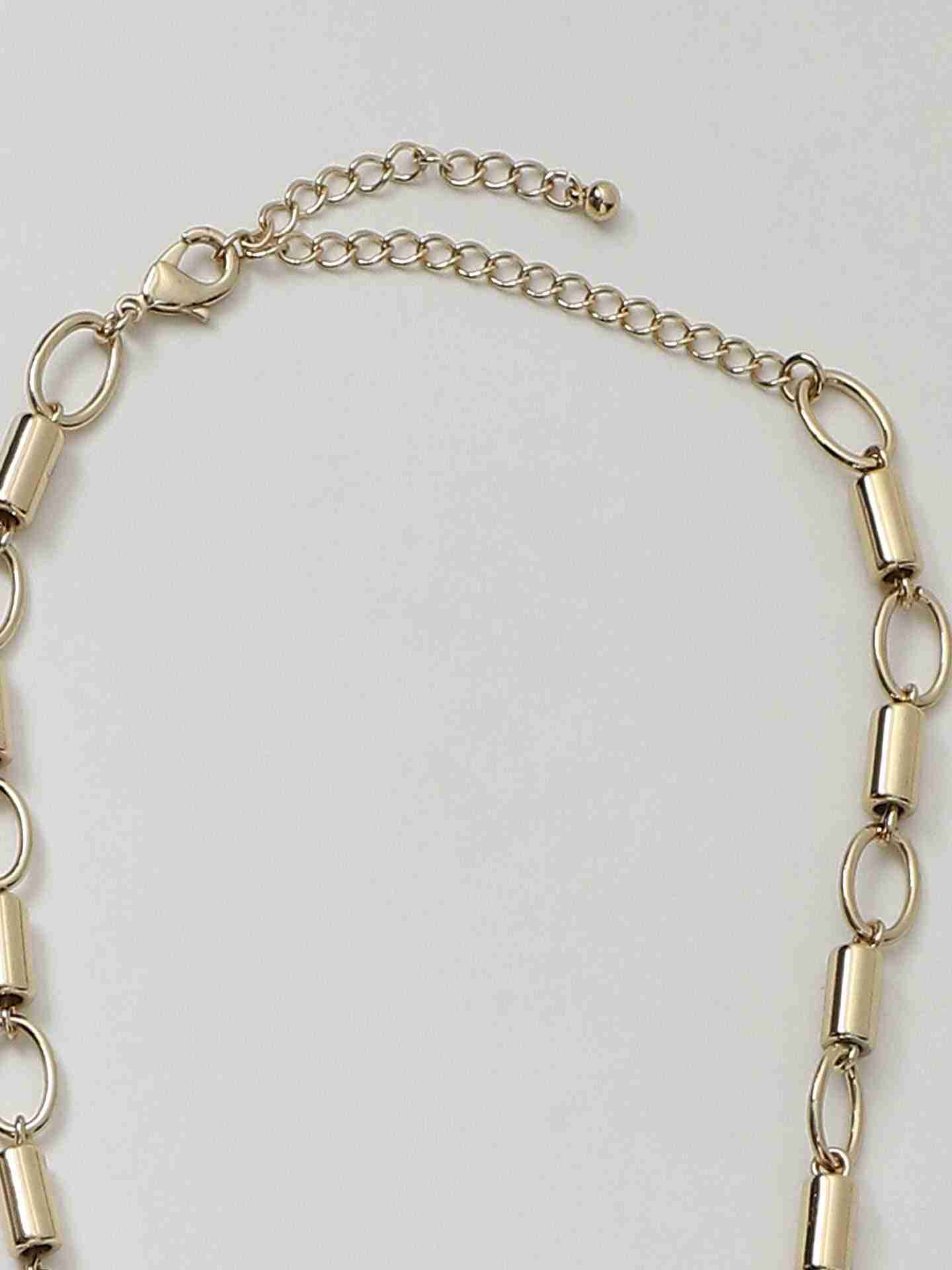 Gold Bling Trinity Necklace