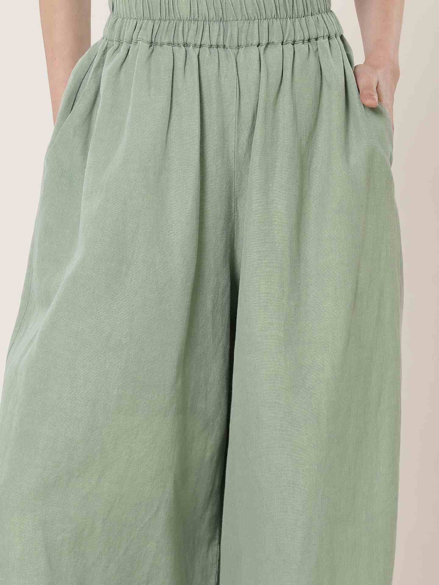 Olive Green Leisure Basics Cullottes