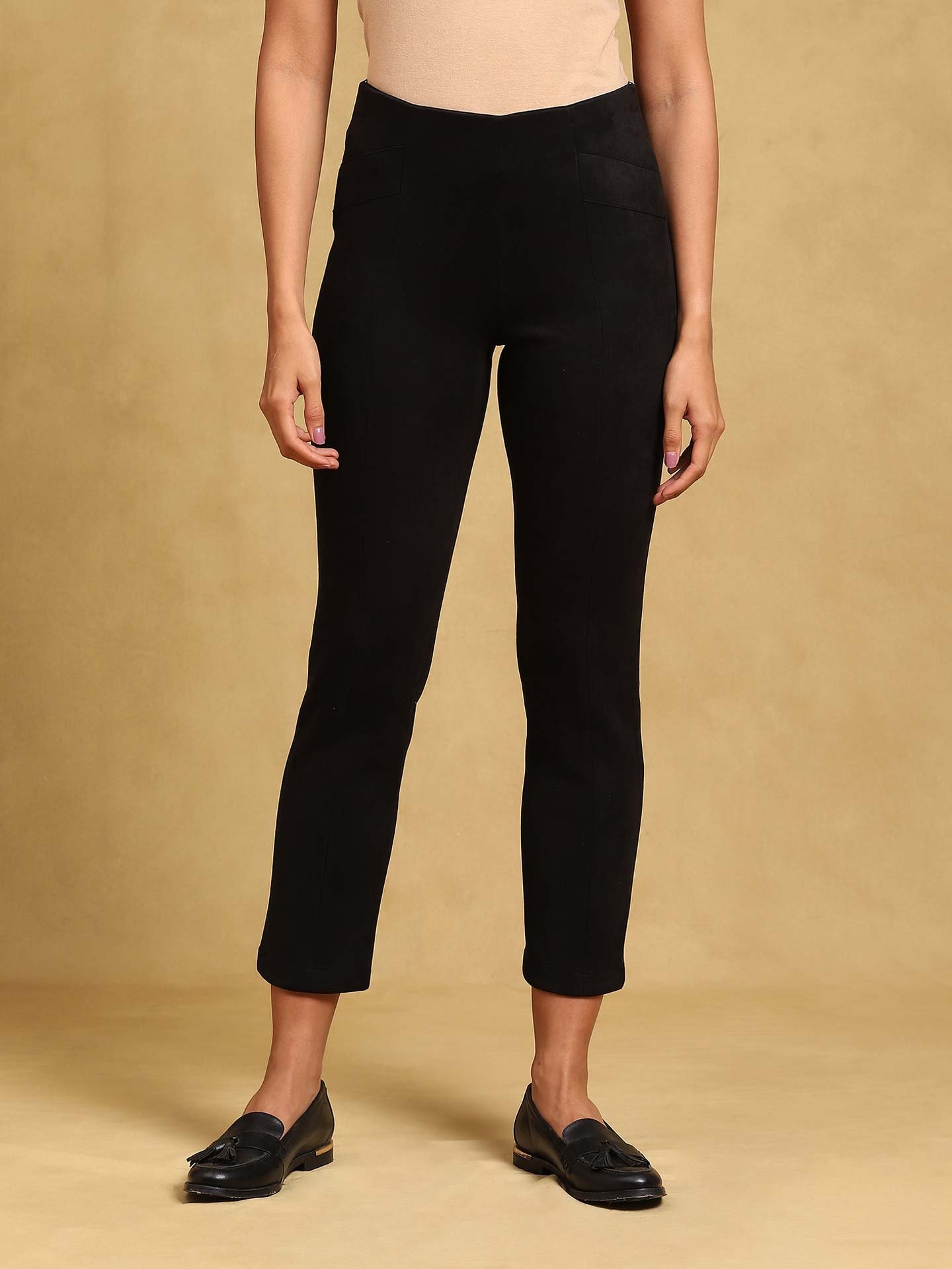 Black Noa Tapered Pants
