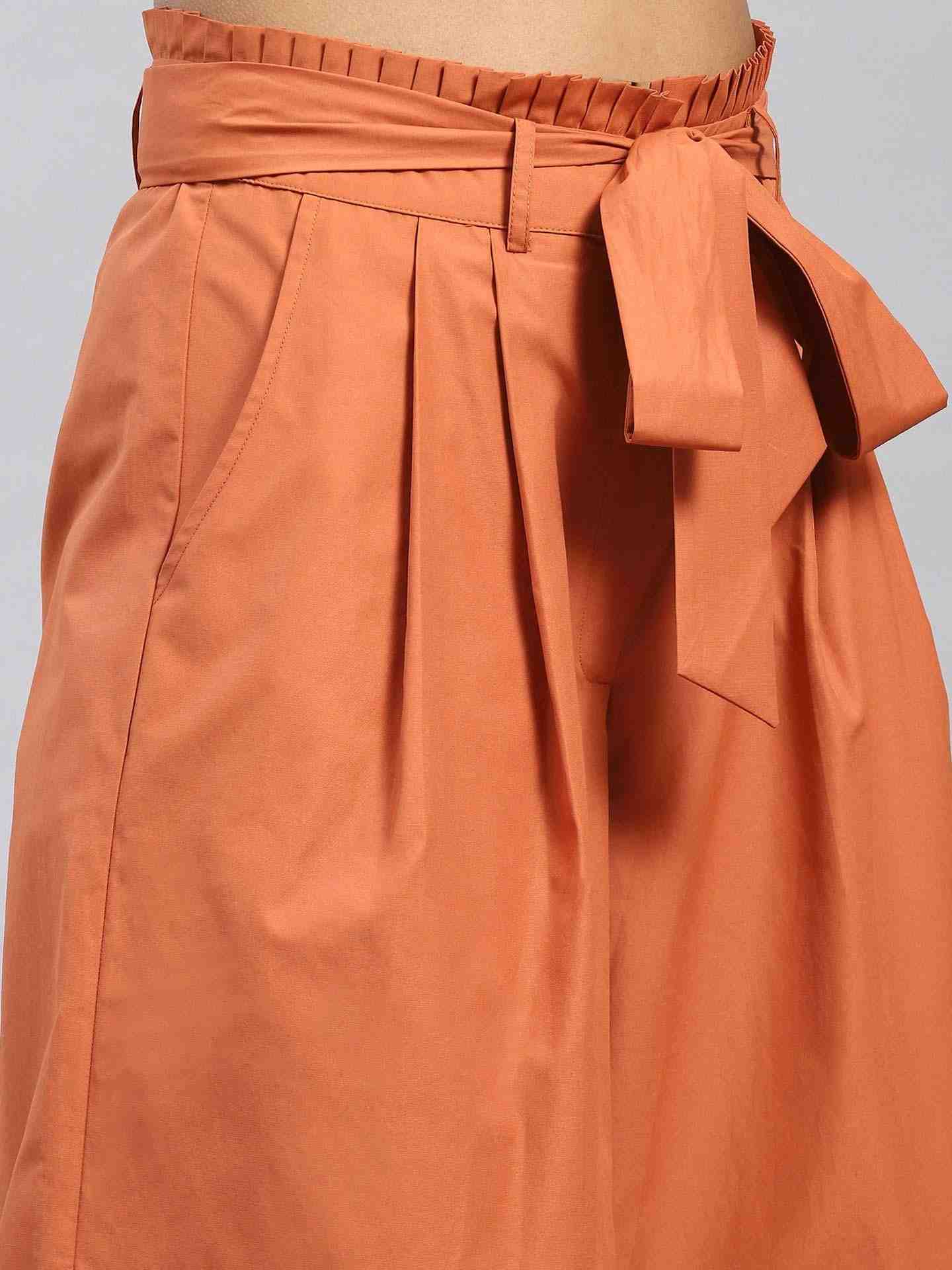 Brown Maeve Wide-Leg Pants