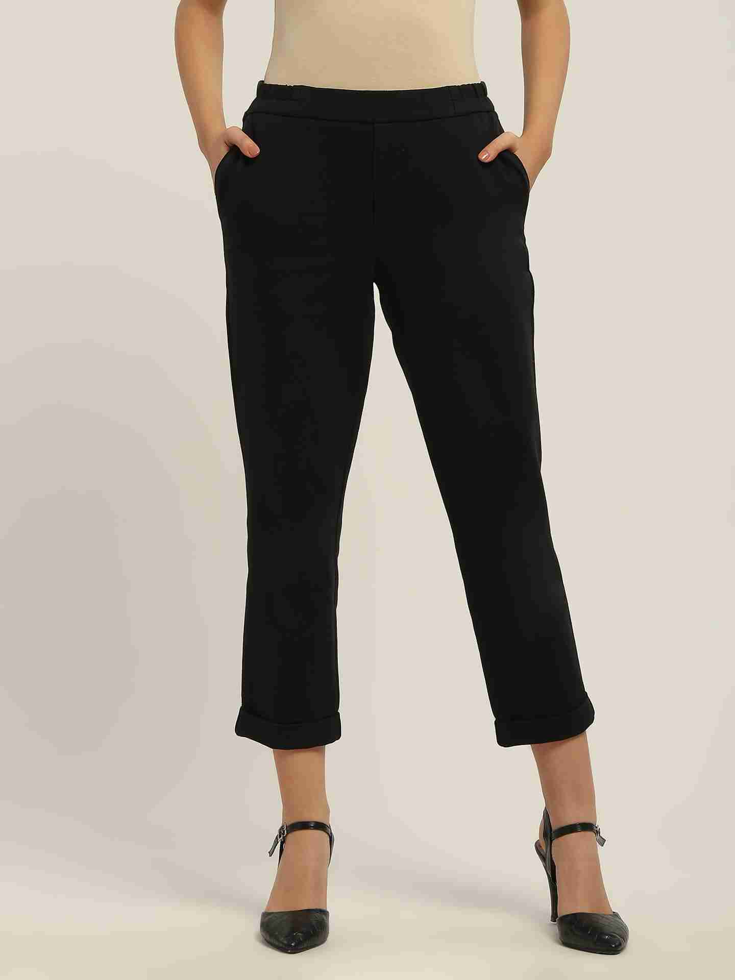 Black Core Classic Tapered Pants
