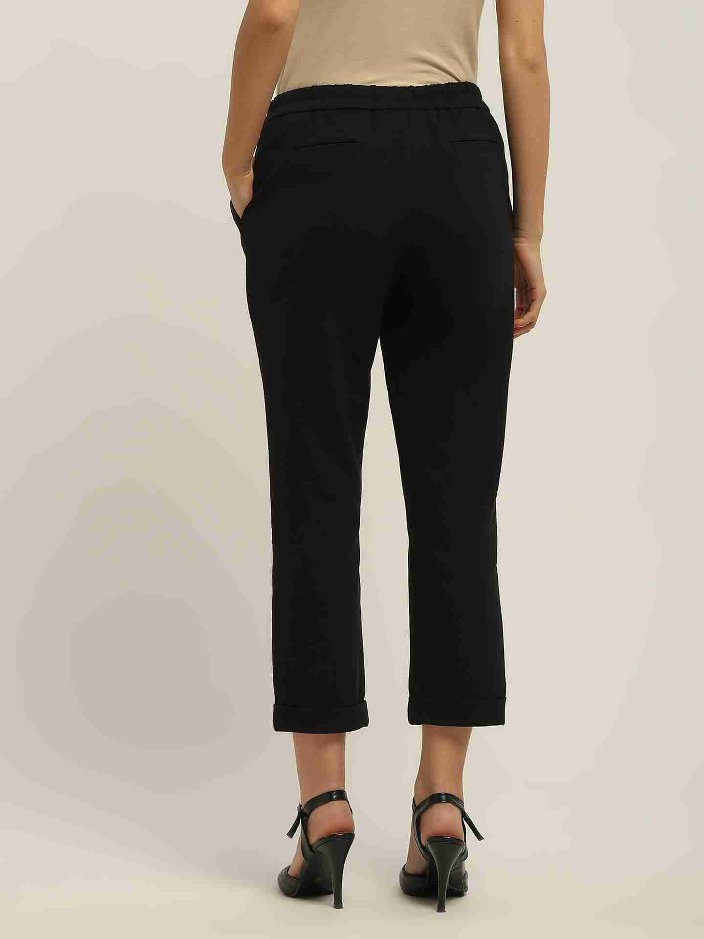 Black Core Classic Tapered Pants