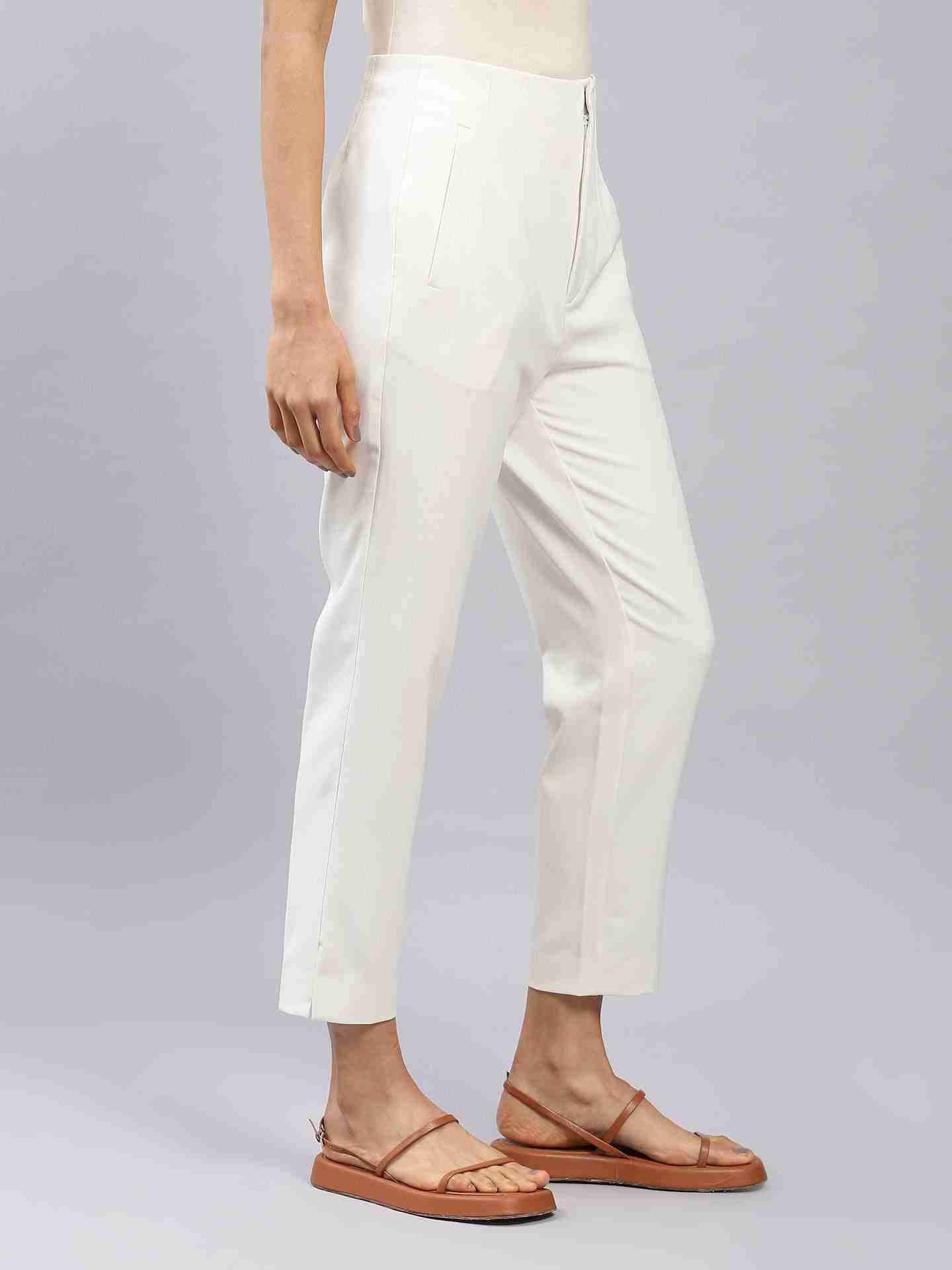Ivory Albi Tapered Pants