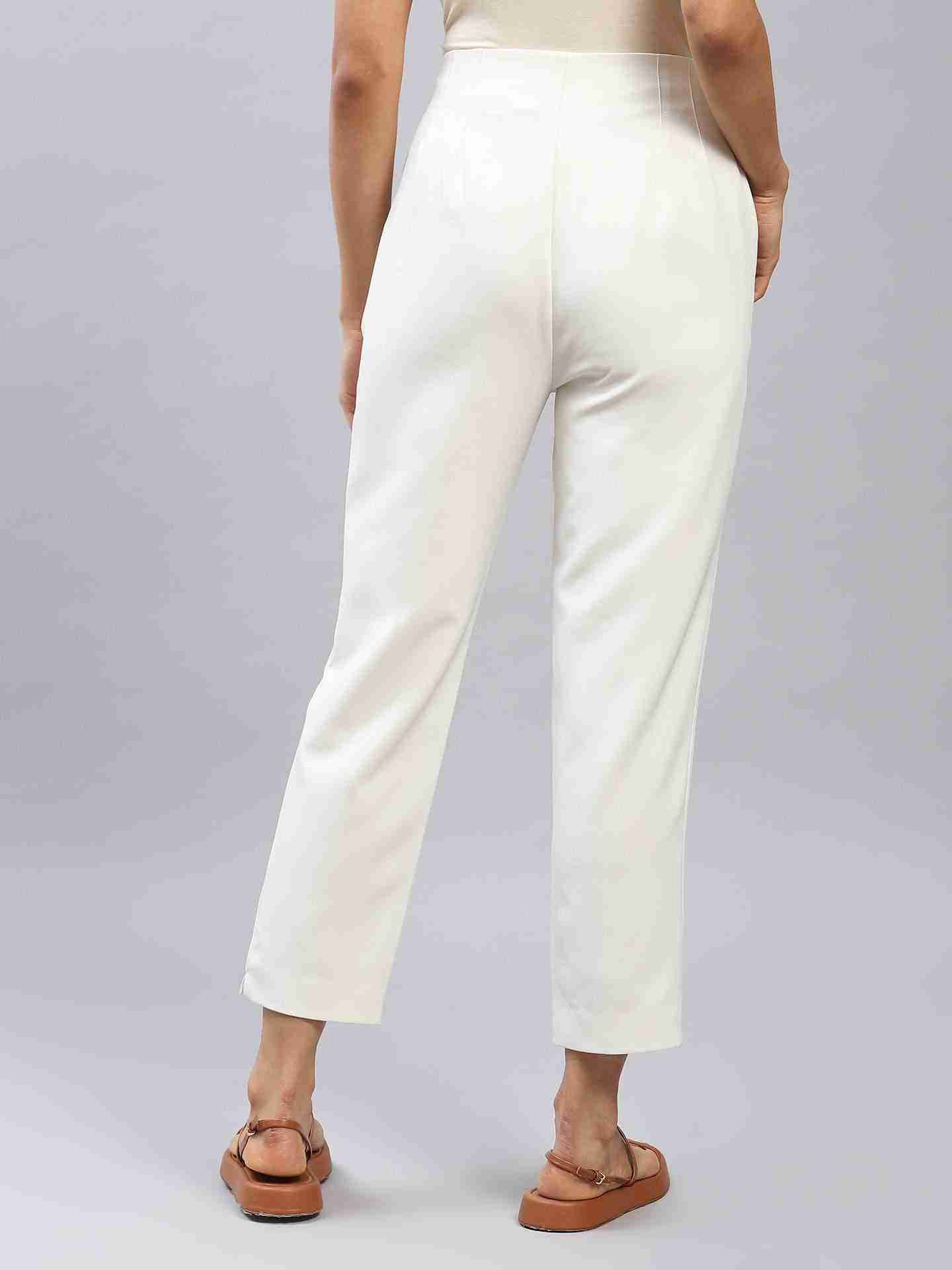 Ivory Albi Tapered Pants