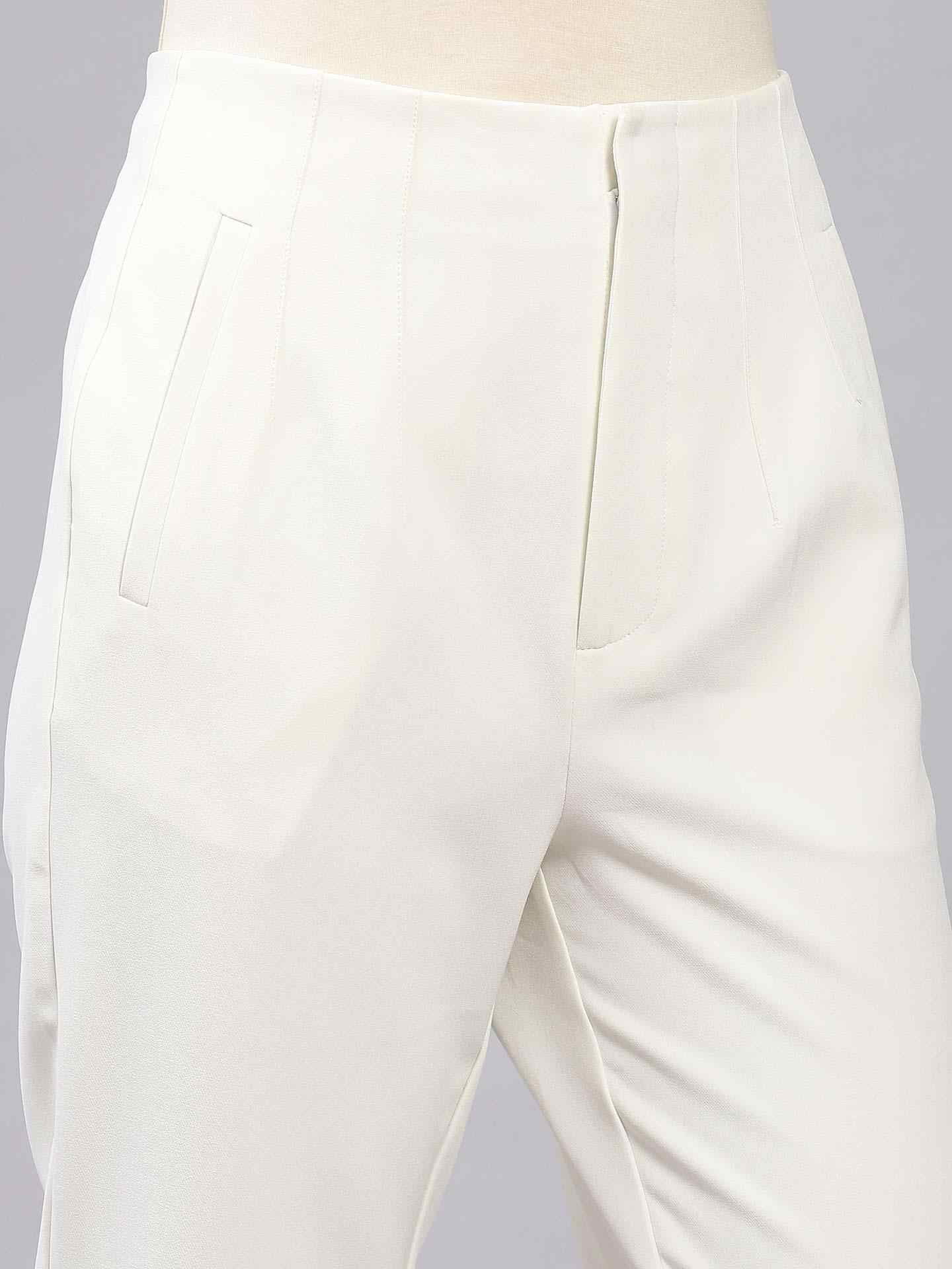 Ivory Albi Tapered Pants