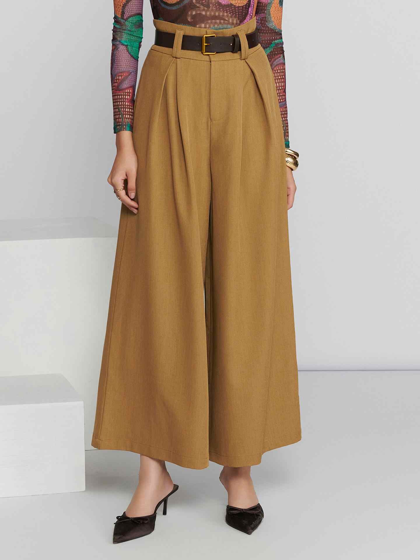 Brown Quincy Pant