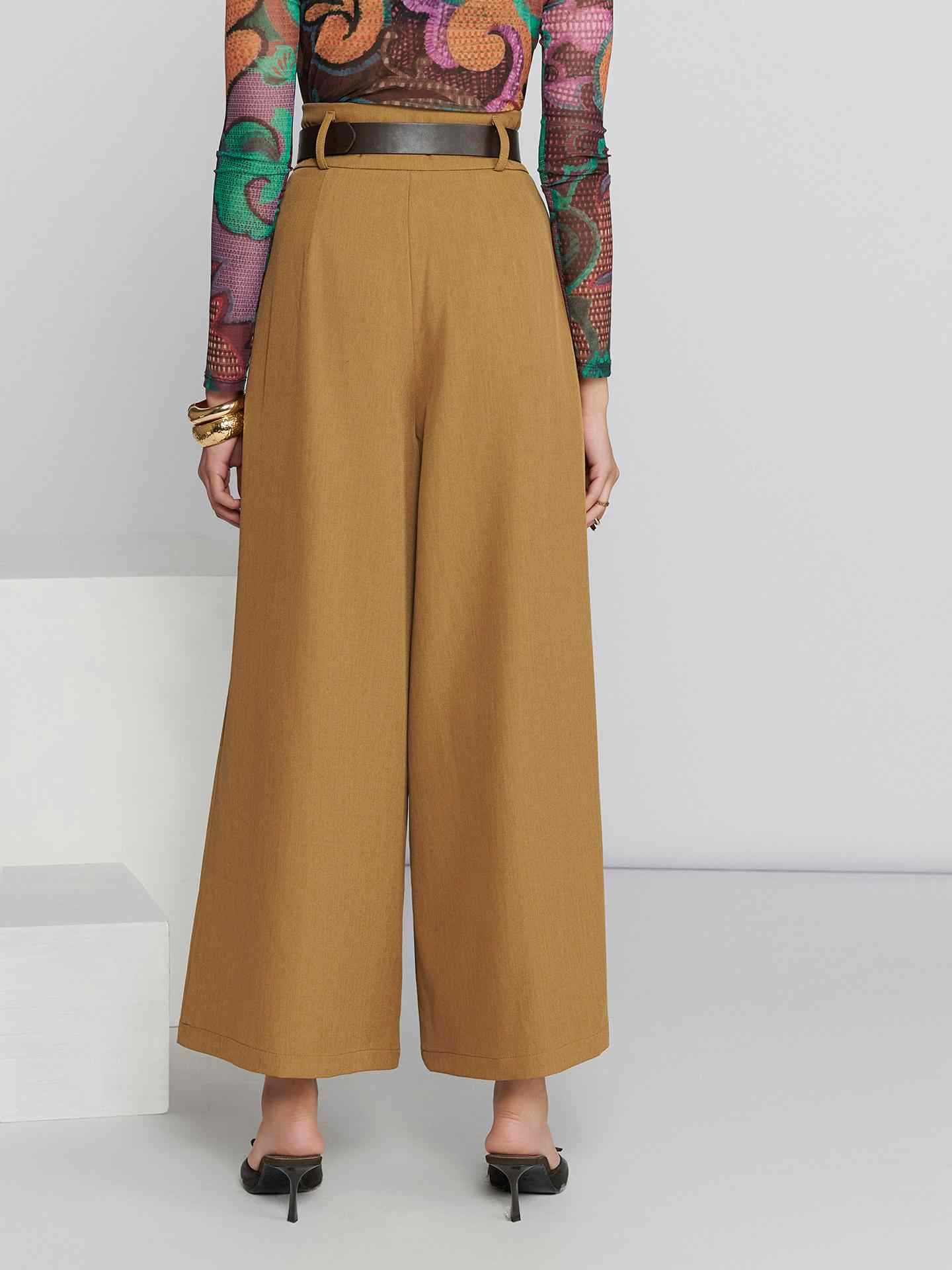Brown Quincy Pant