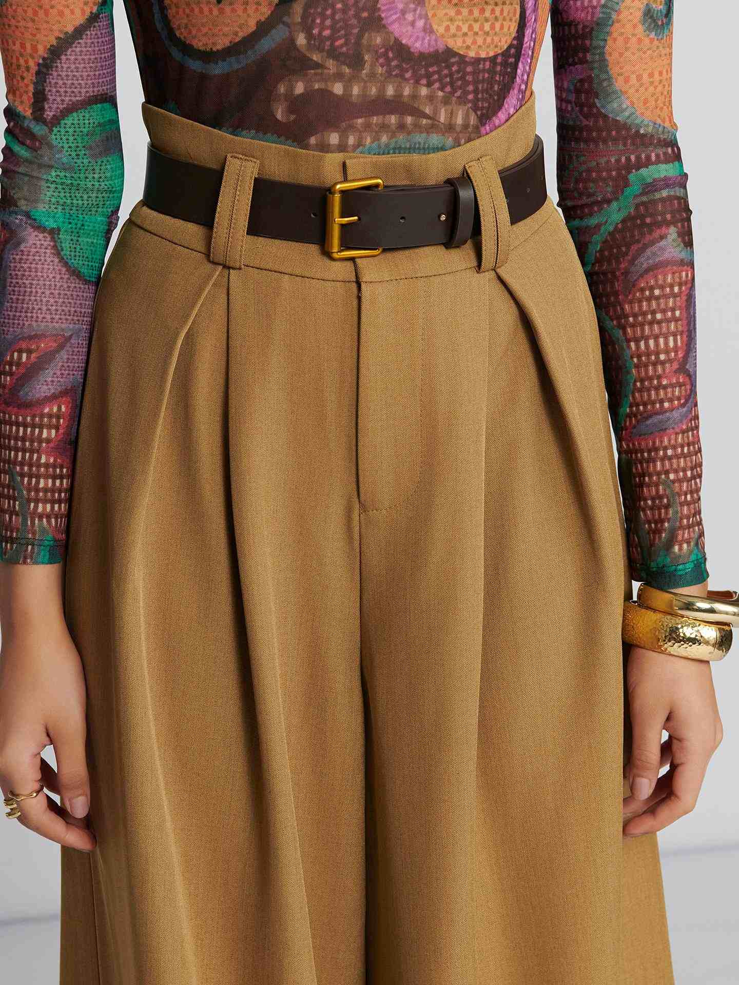 Brown Quincy Pant