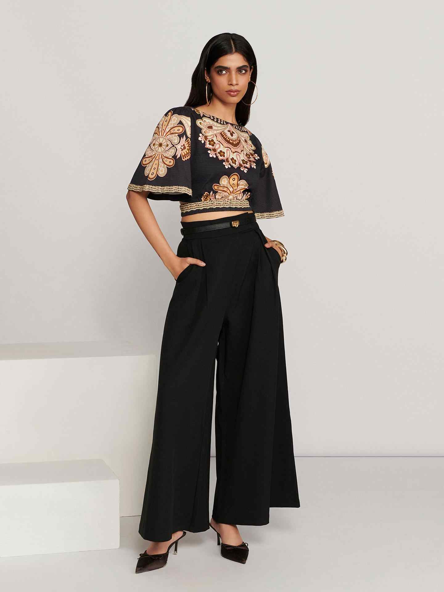 Black Quincy Pant