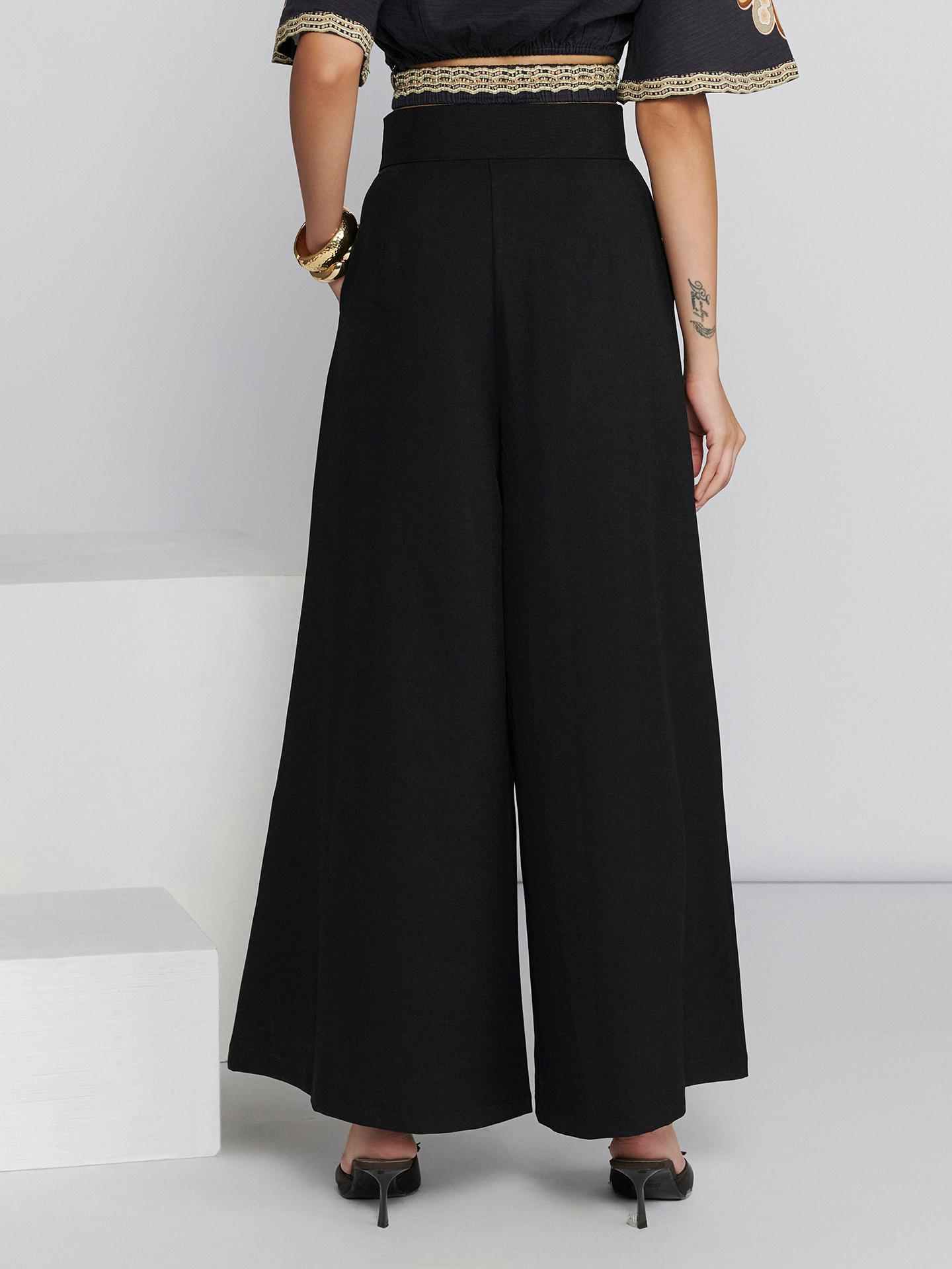 Black Quincy Pant
