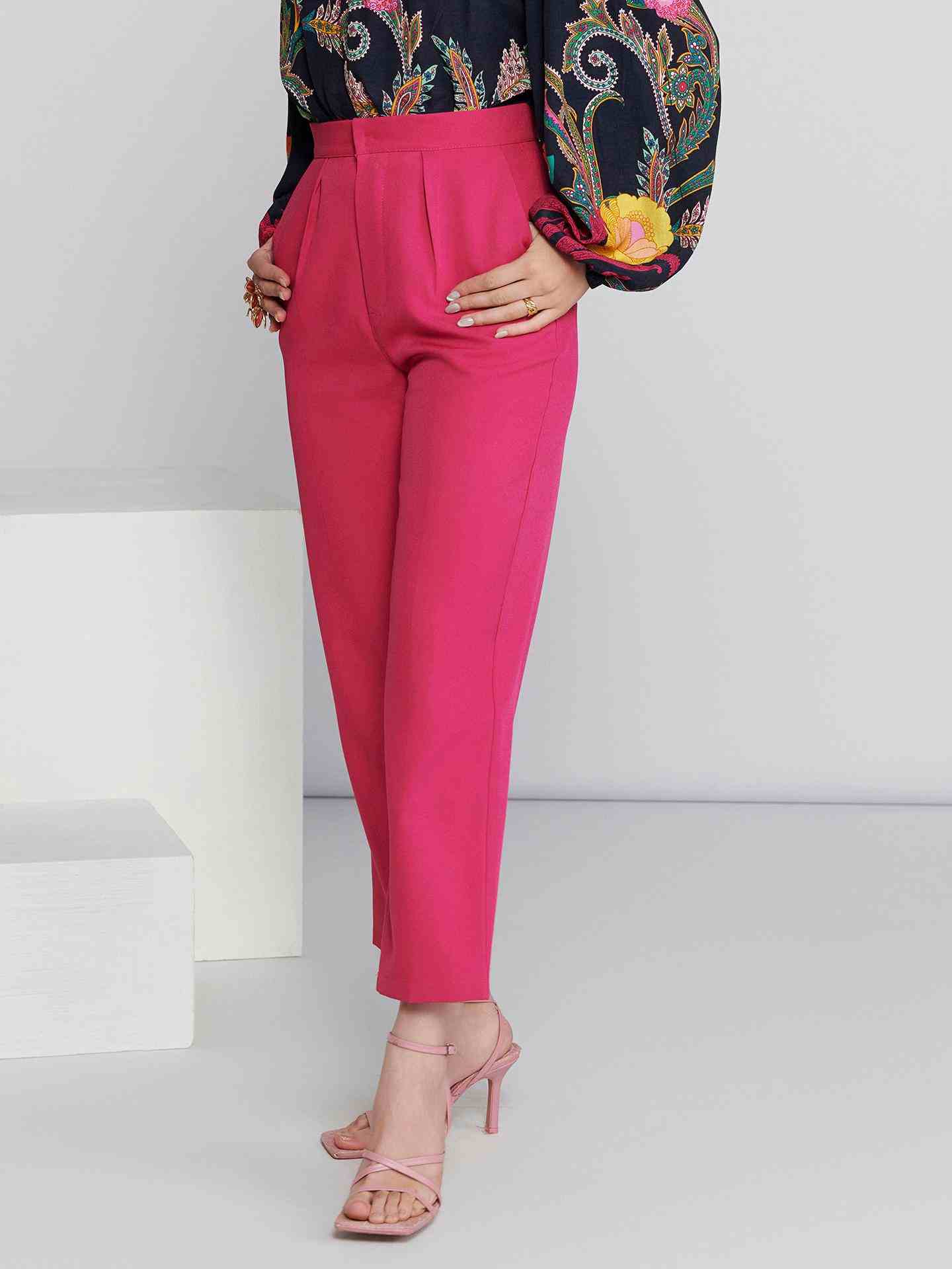 Fuschia Quincy Pant