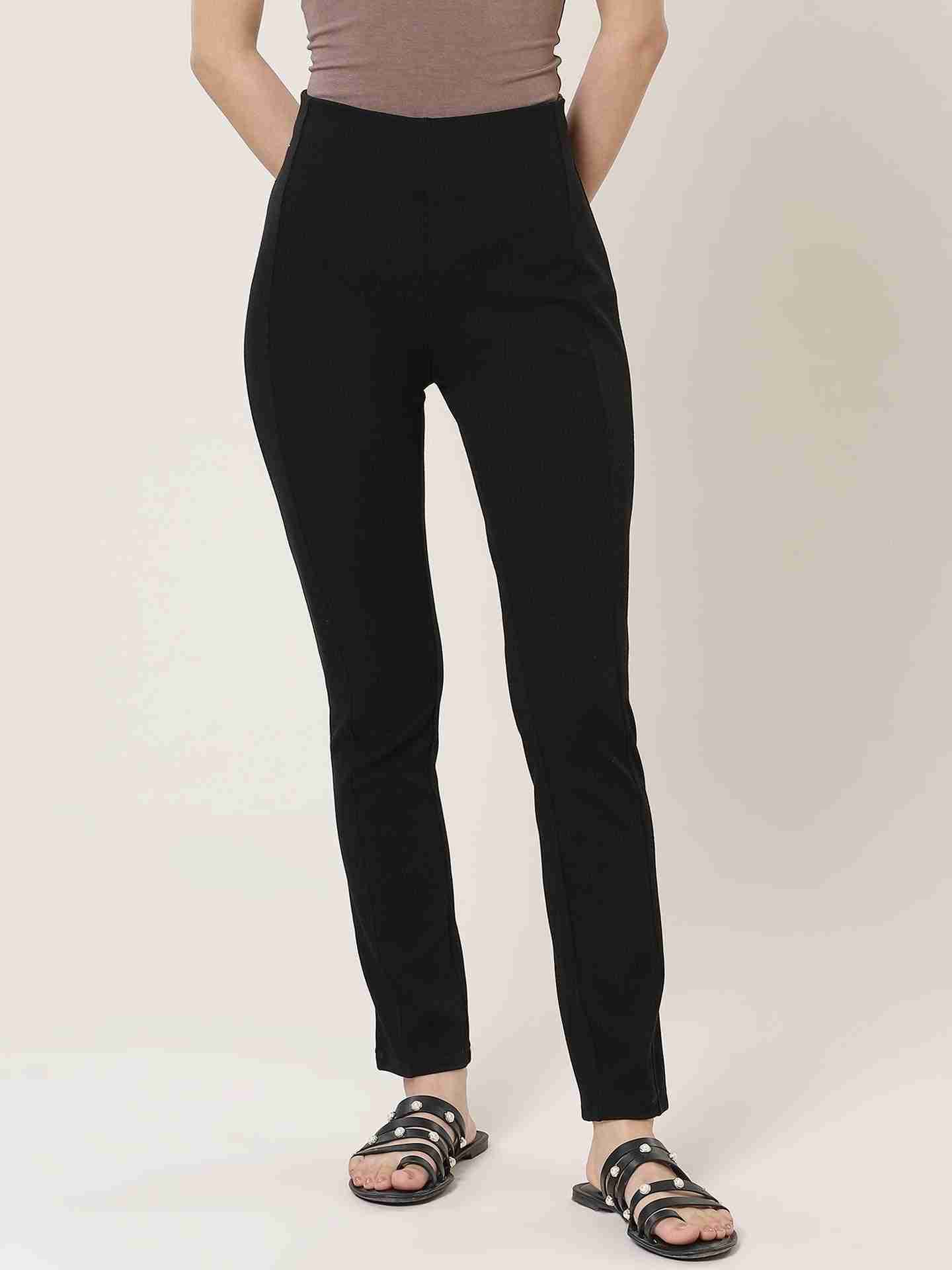 Black Winter Soiree Jeggings