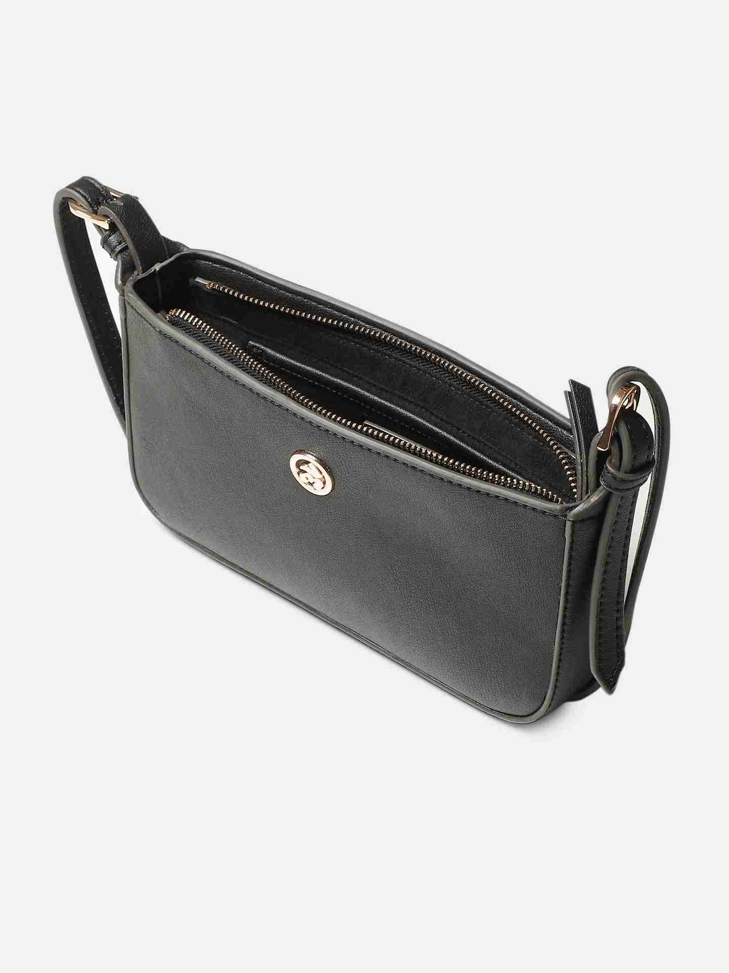 Black Vivid Sling Bag