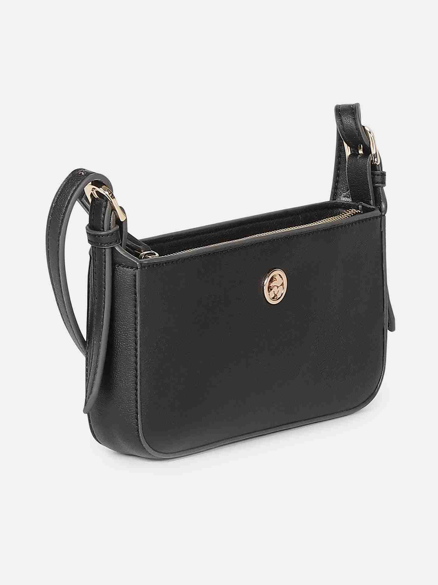 Black Vivid Sling Bag