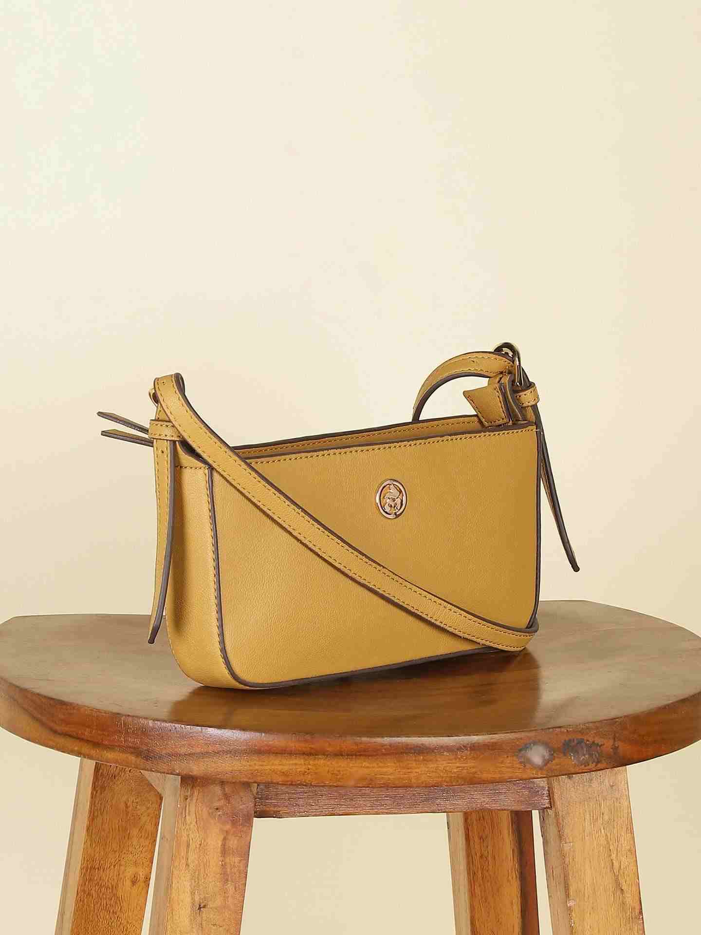 Yellow Vivid Sling Bag