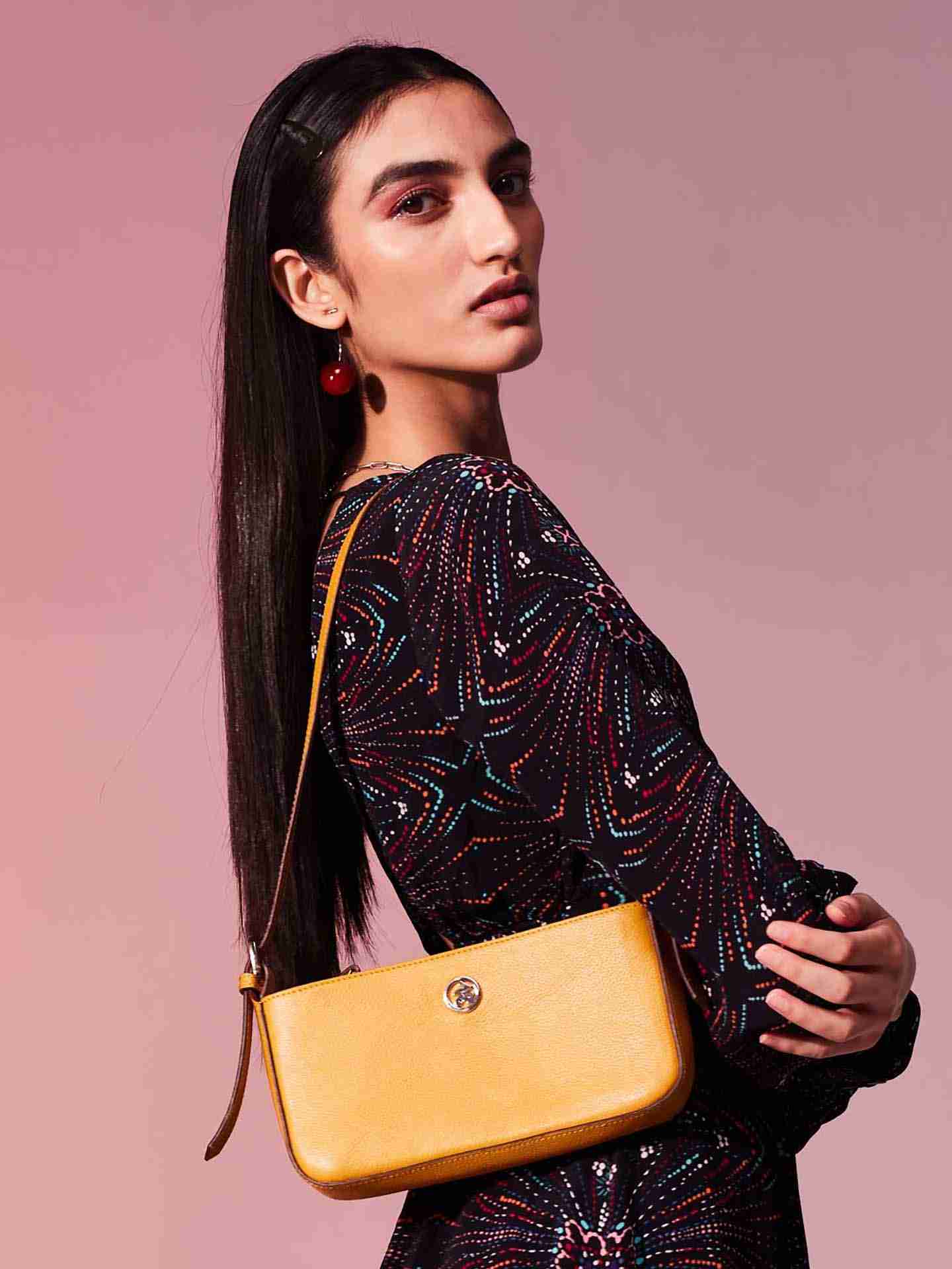 Yellow Vivid Sling Bag