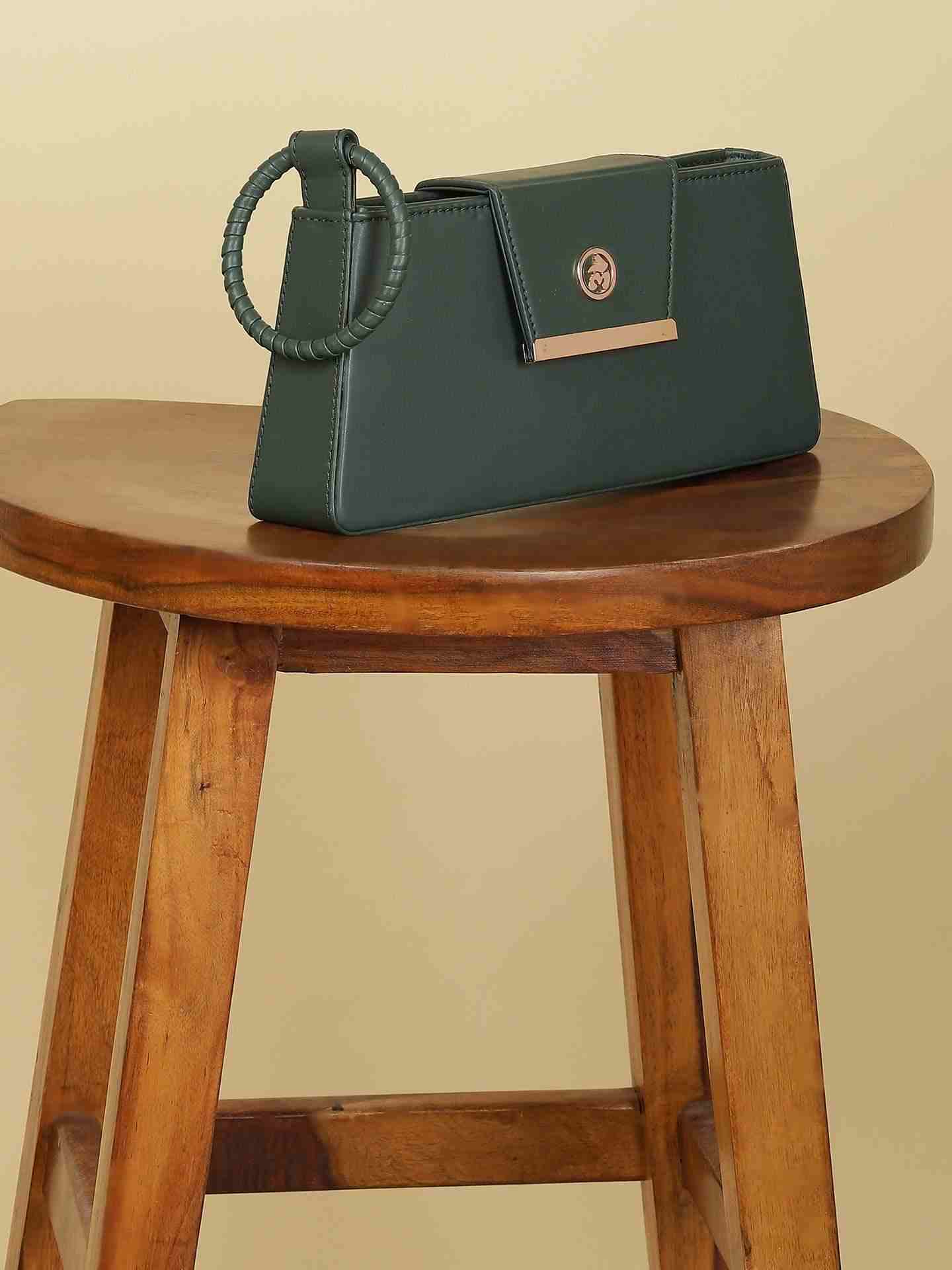 Green Wishbone Sling Bag