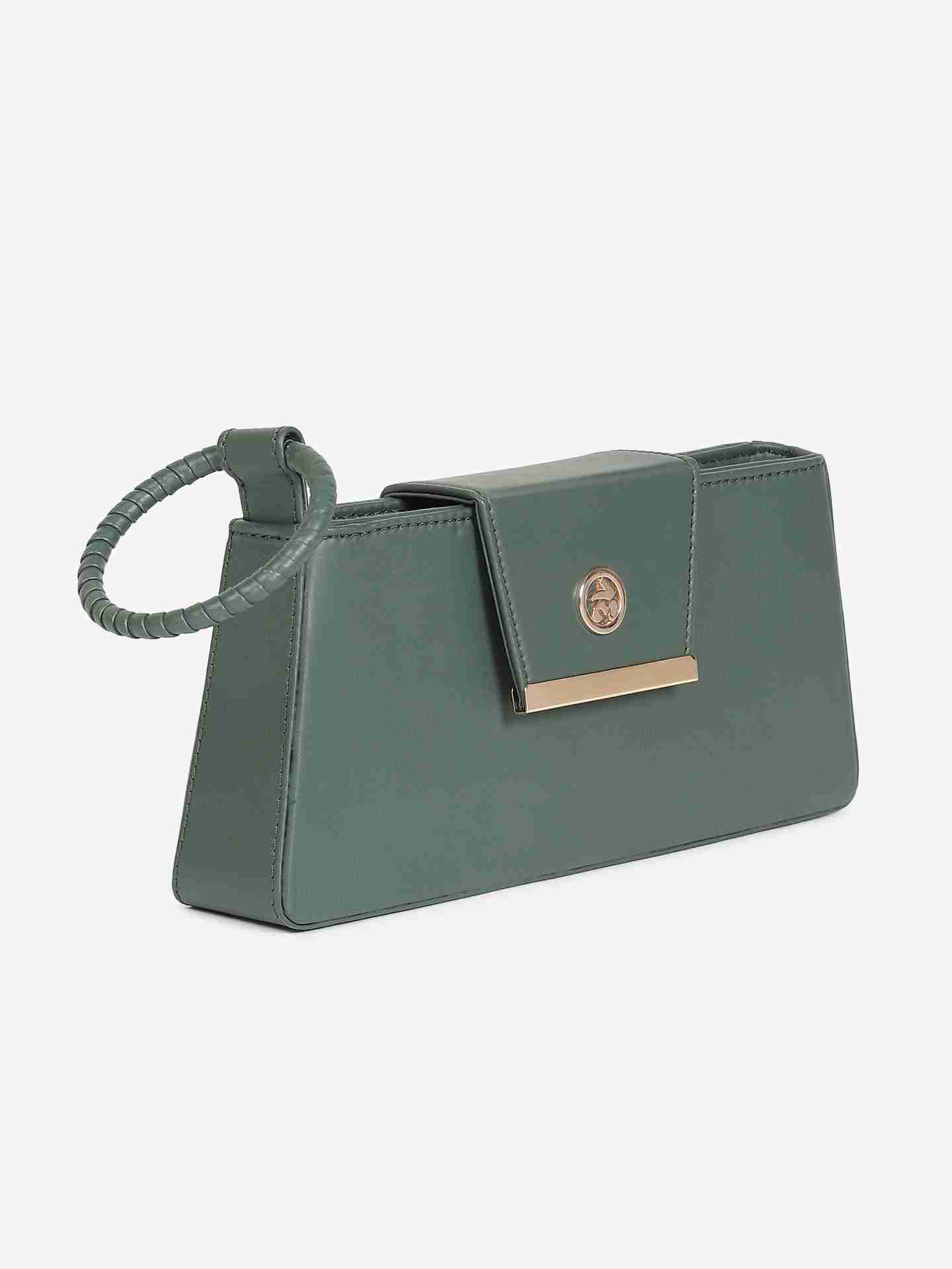 Green Wishbone Sling Bag