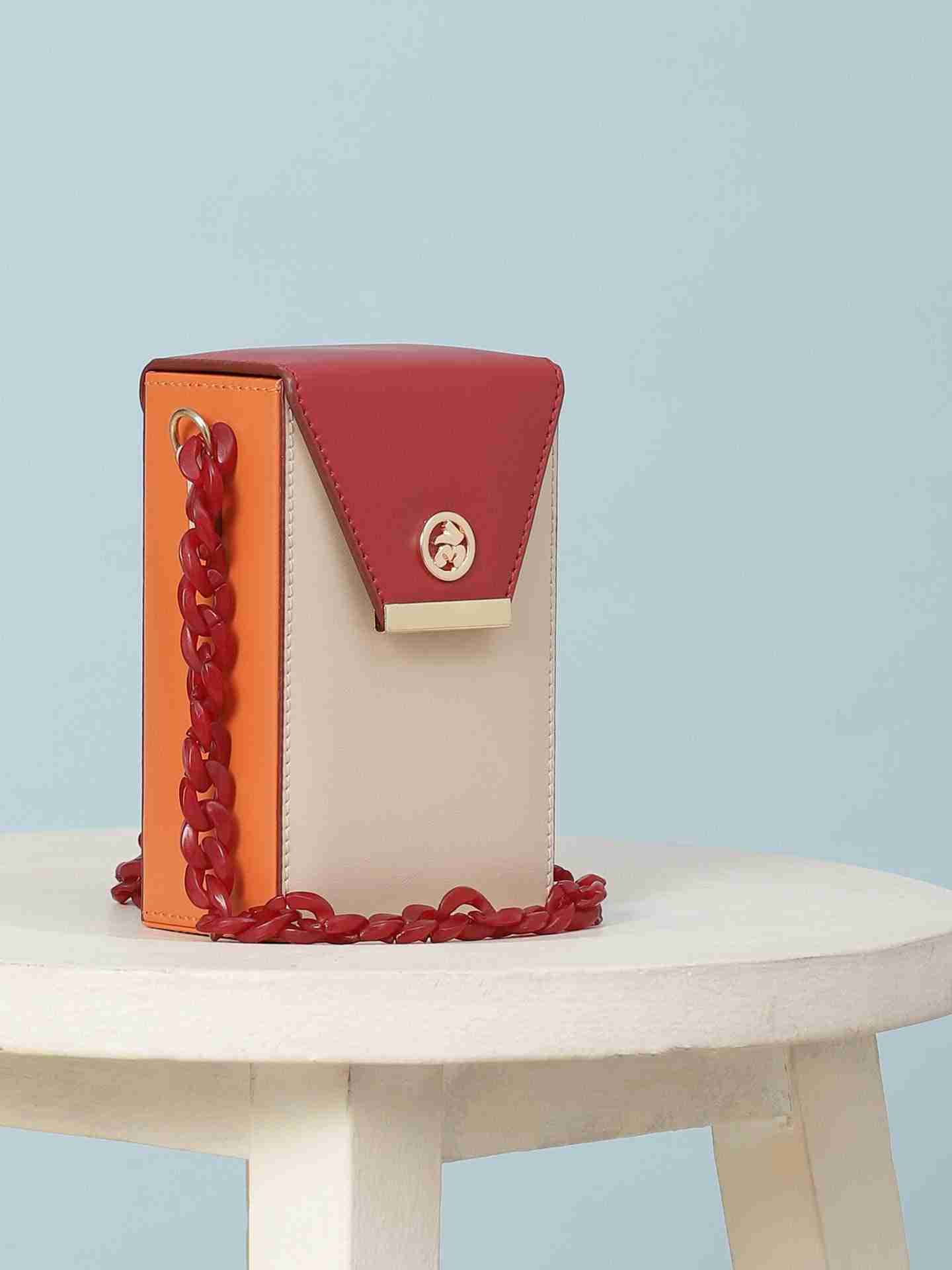 Red Spotlight Sling Bag