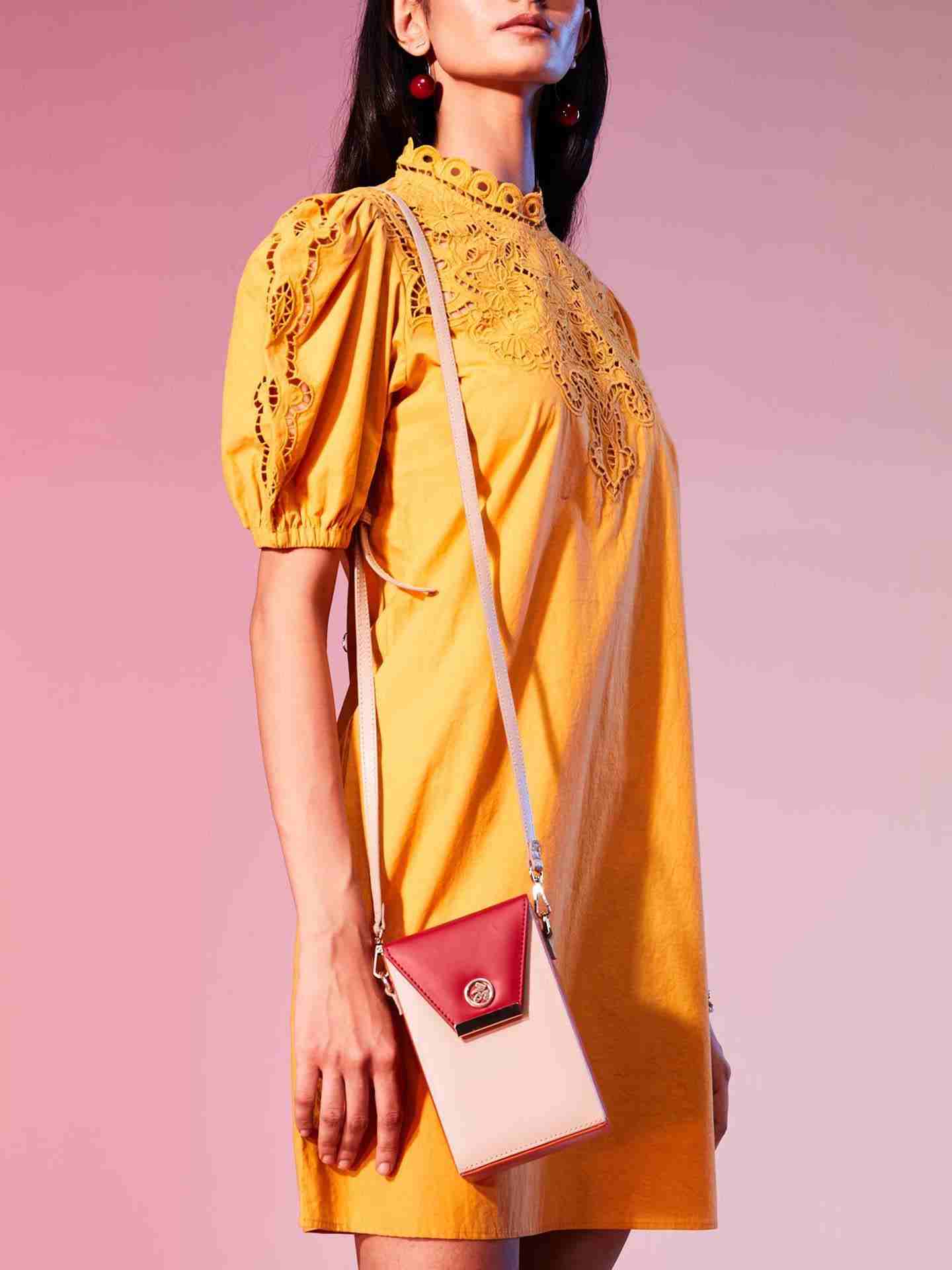 Red Spotlight Sling Bag