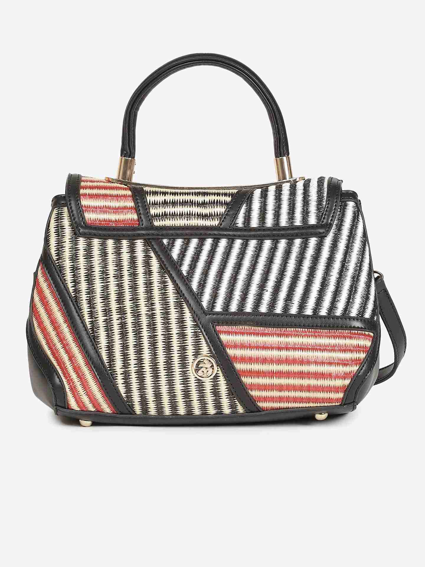 Black & Red Splash Sling Bag