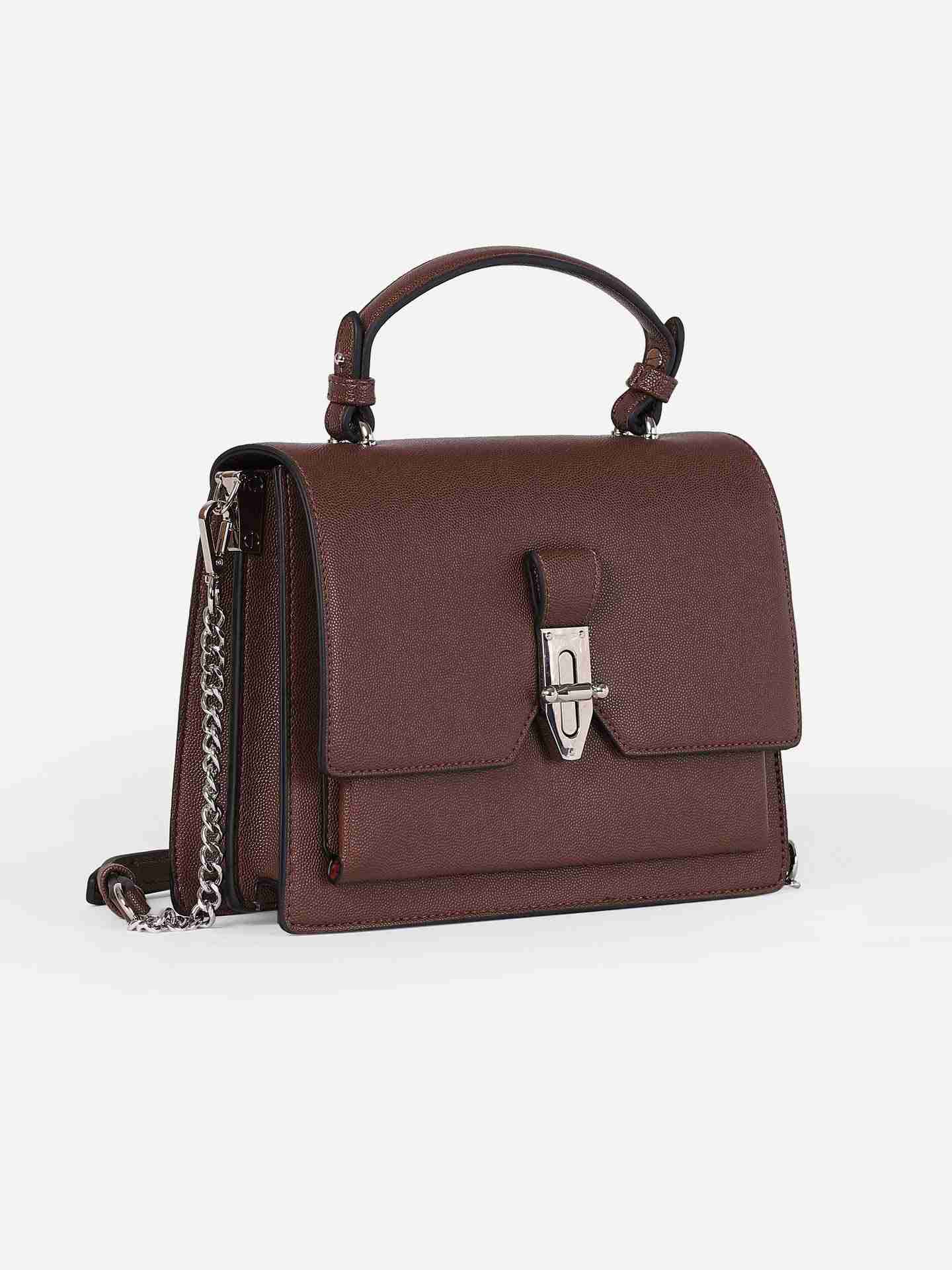Dark Brown Splash Sling Bag