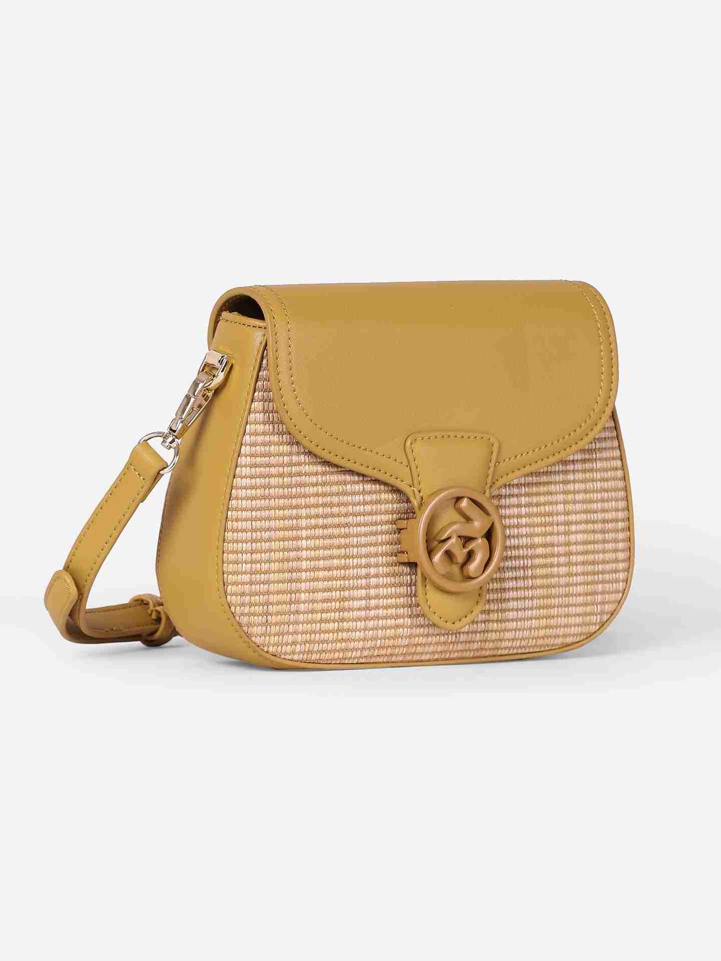 Mustard Splash Sling Bag