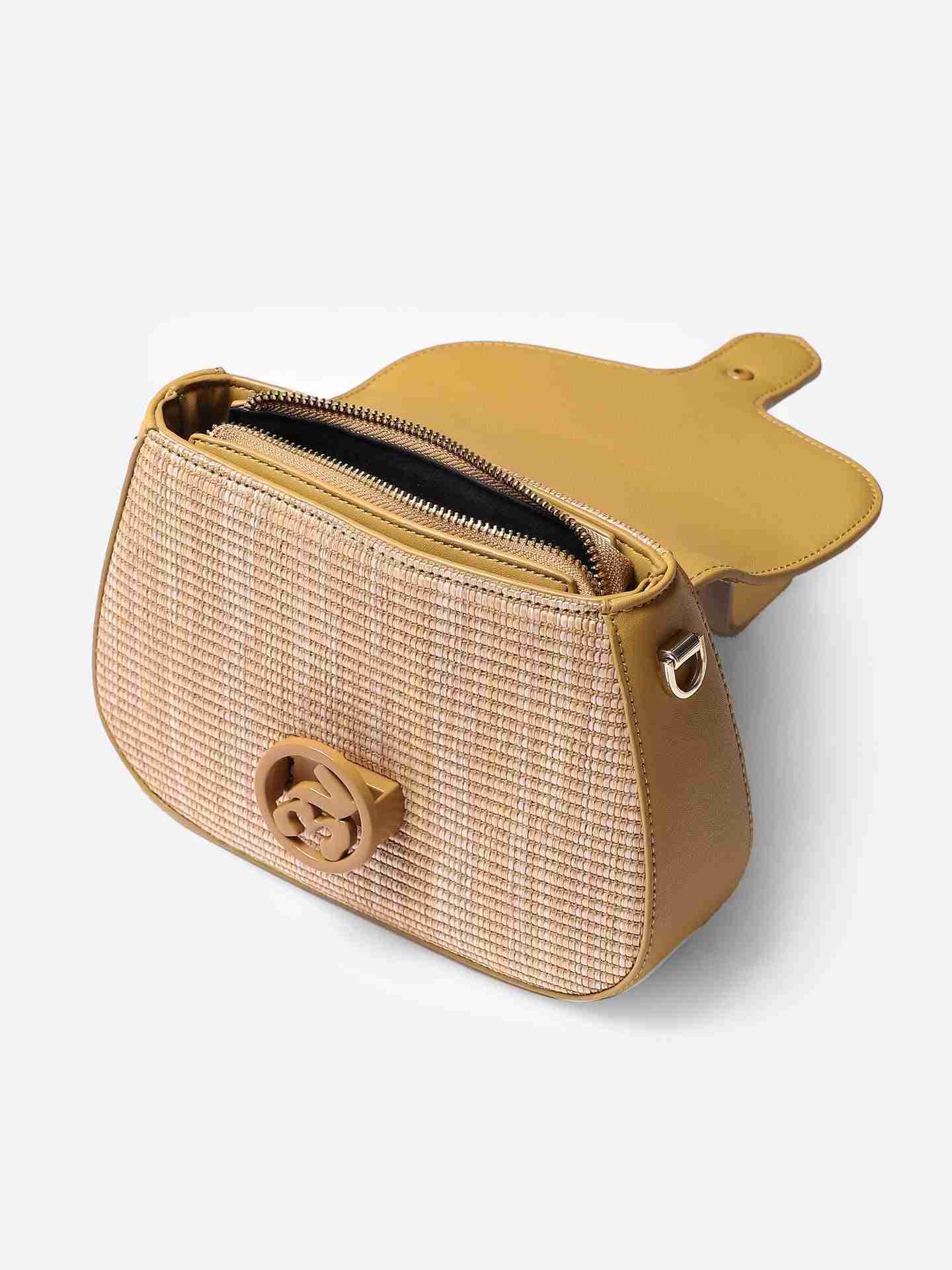 Mustard Splash Sling Bag