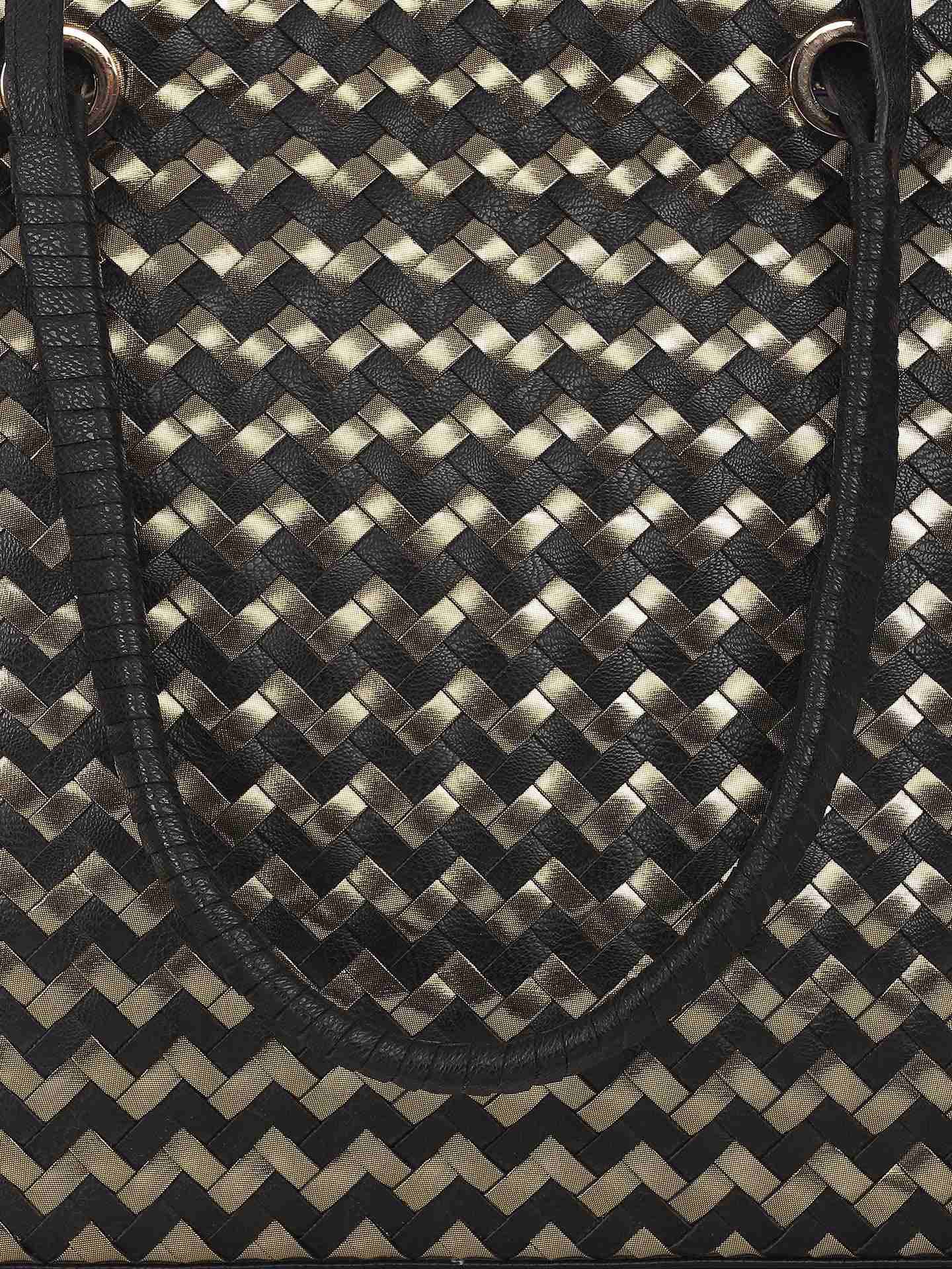 Black & Gold Jemma Tote Bag