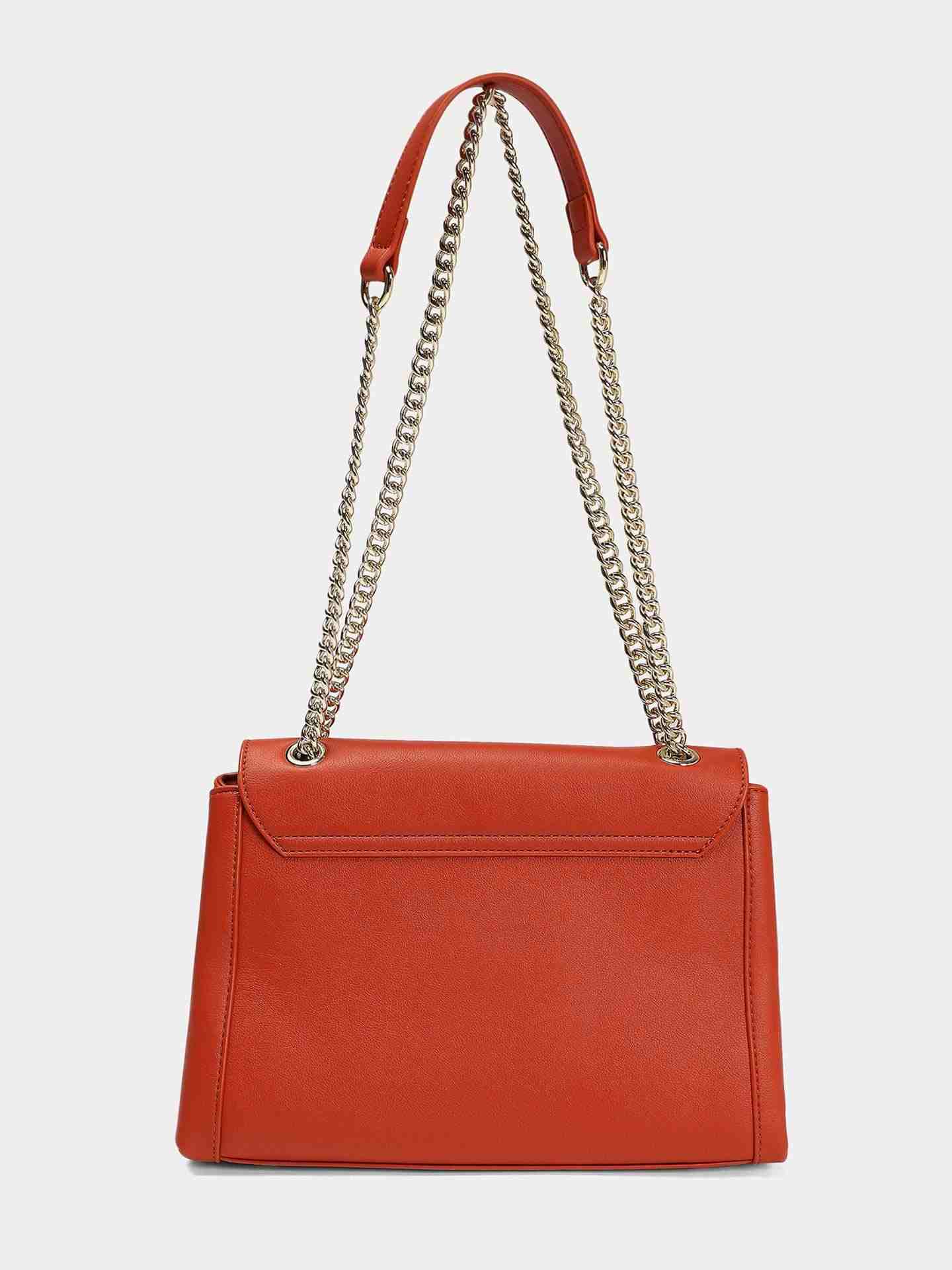 Orange Charm Sling Bag