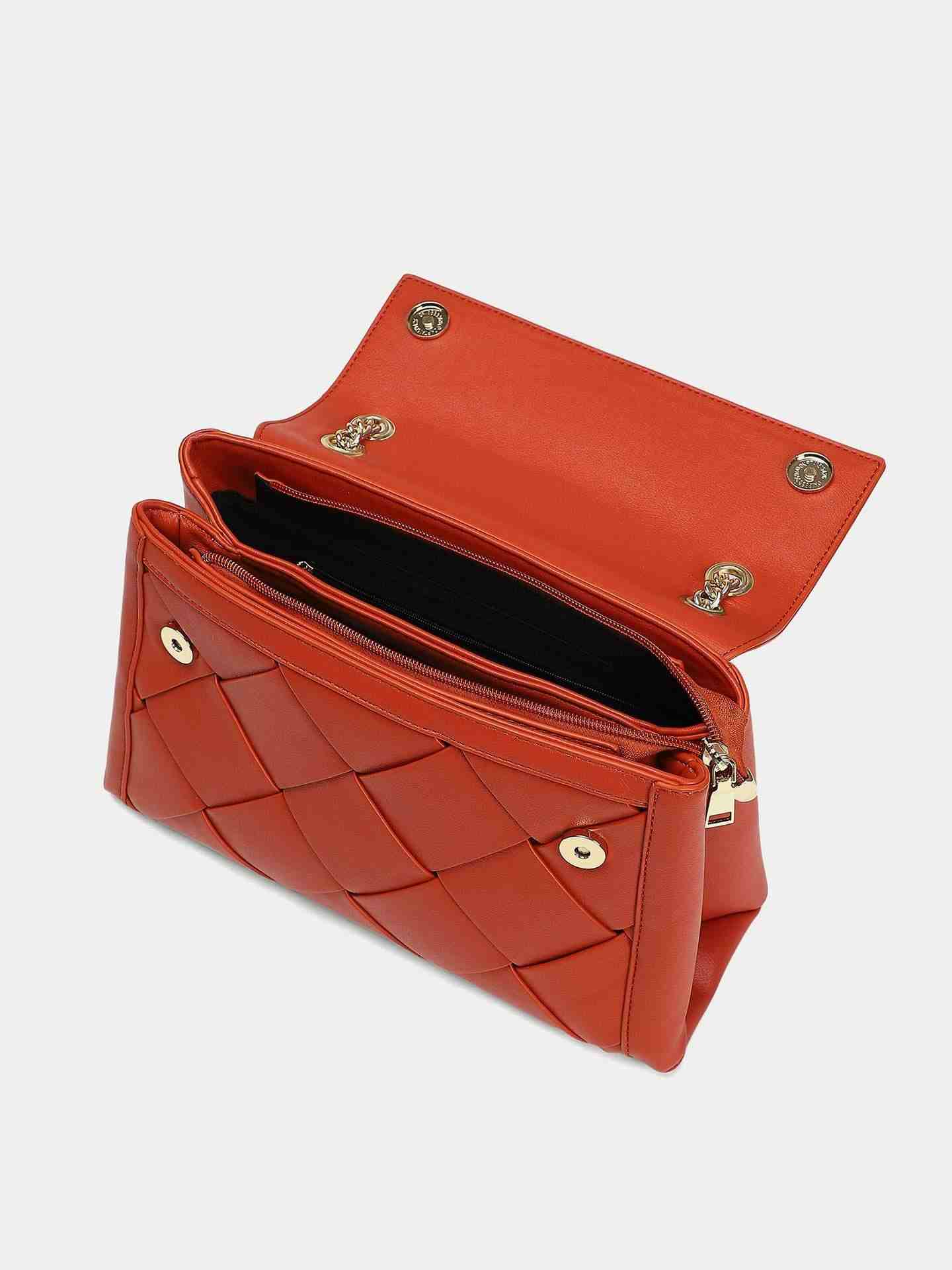 Orange Charm Sling Bag