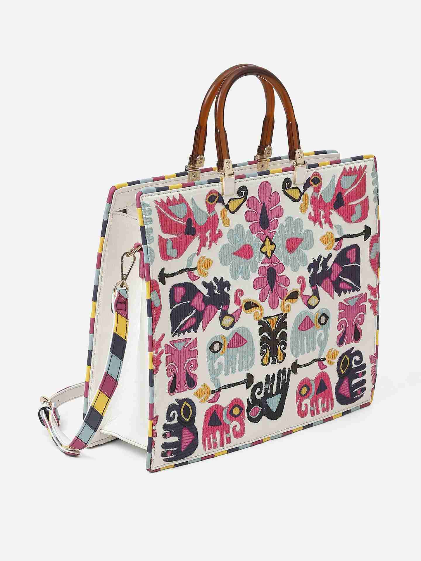 Multi Camelia  Tote Bag