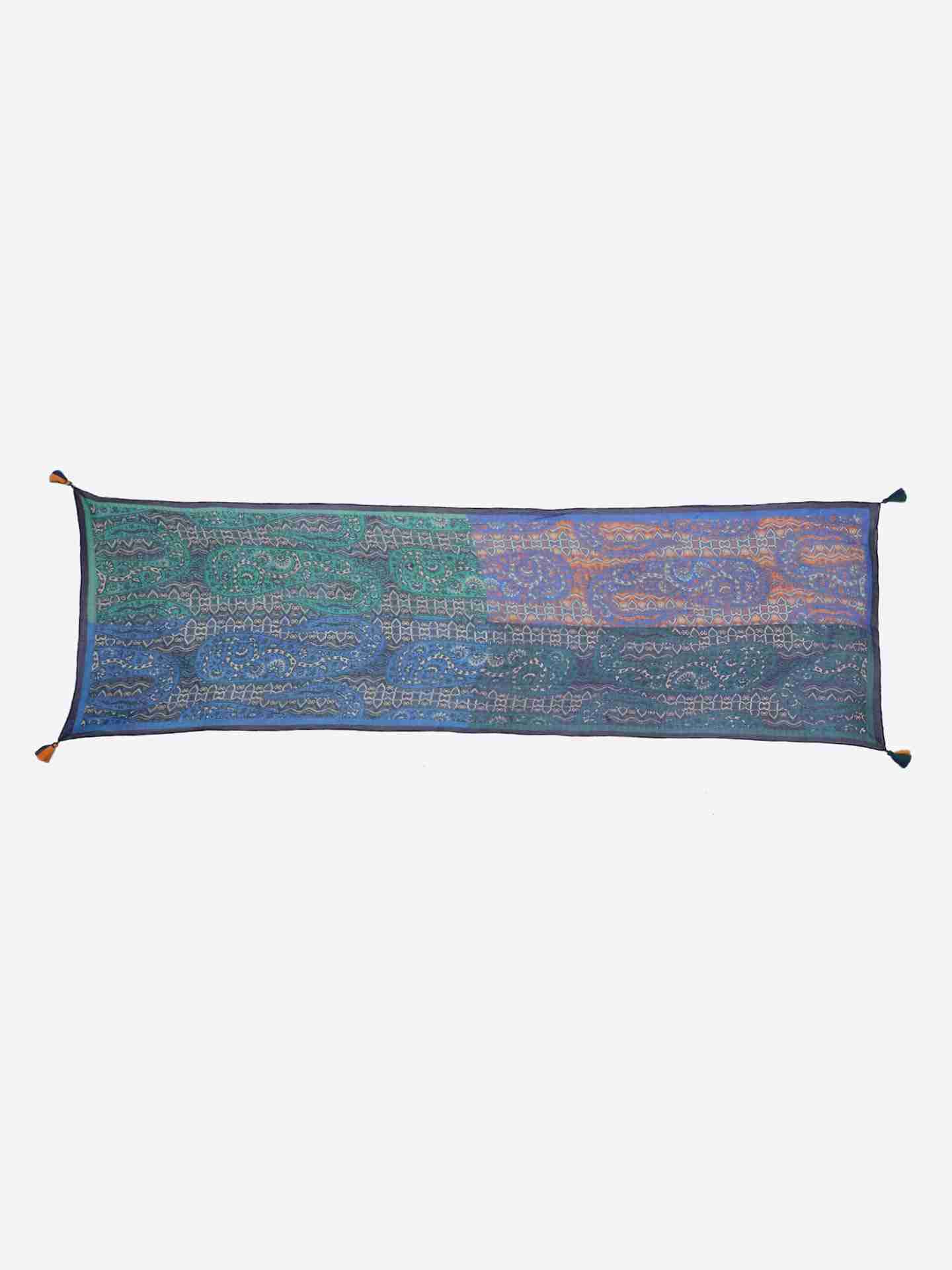 Blue Rio Rectangle Scarf