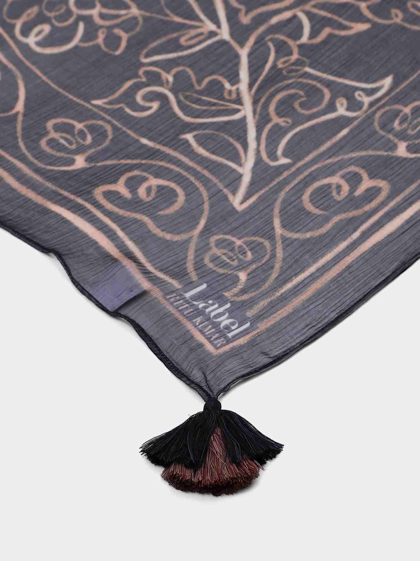 Black Marce Scarf