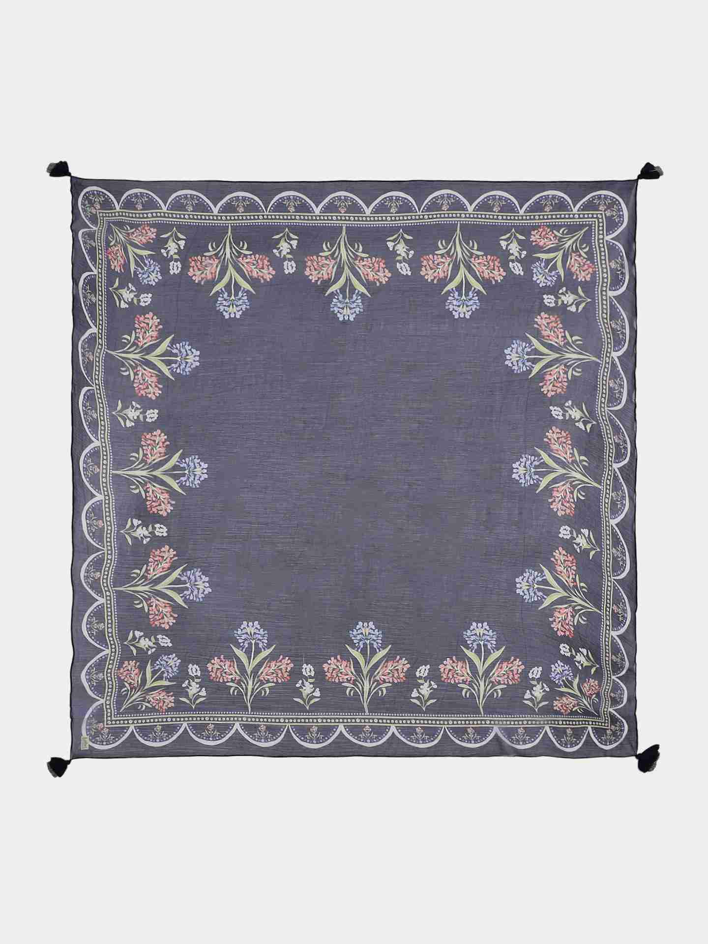 Navy Blue Alaia Scarf