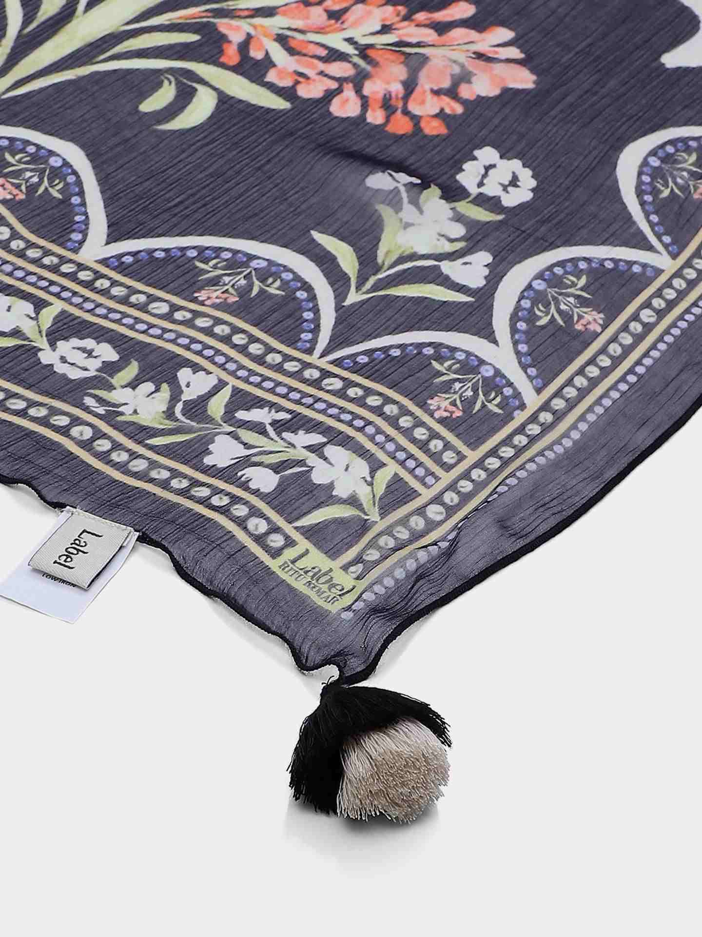 Black Alaia Scarf