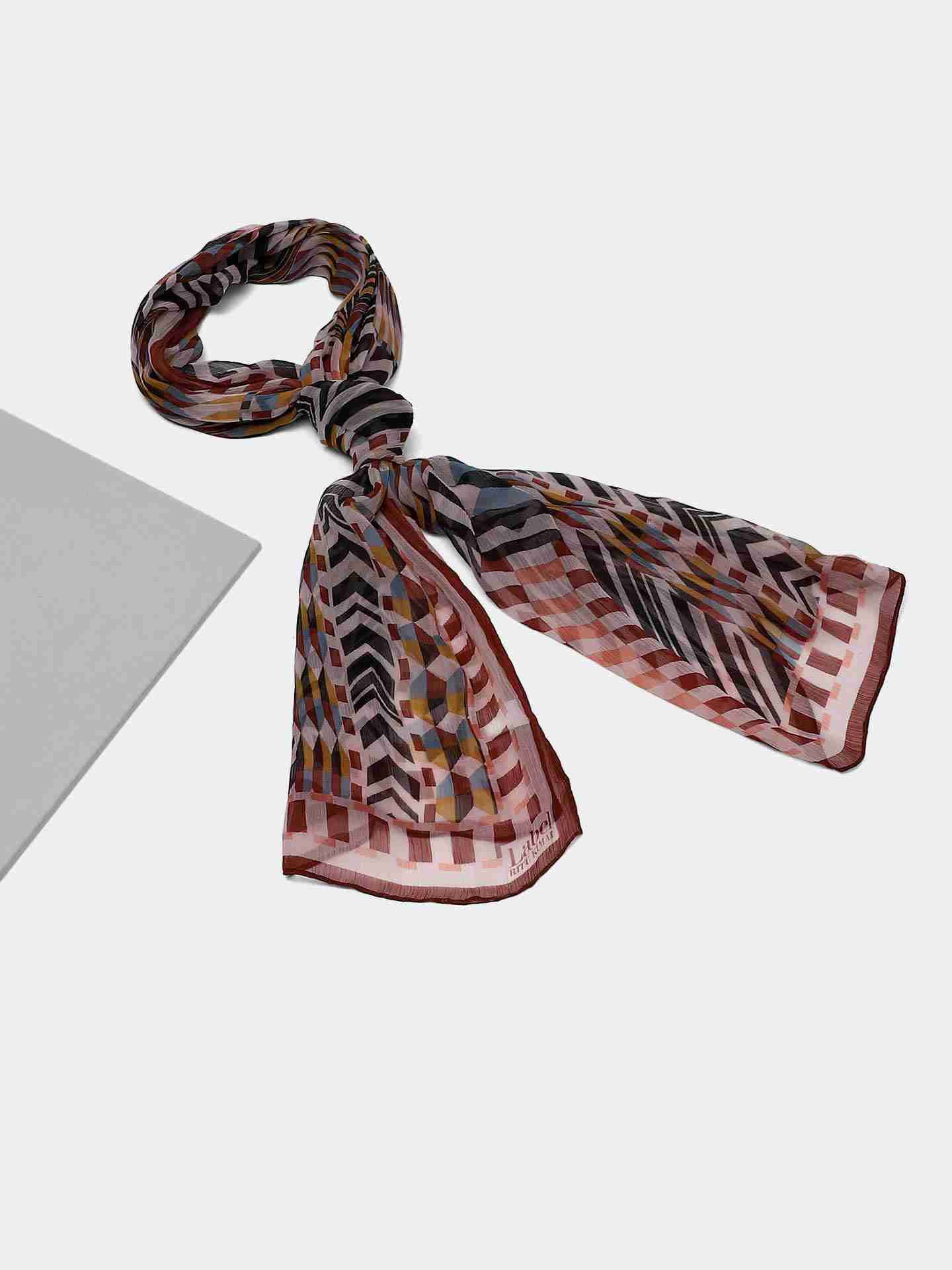 Multi Color Adraine Rectangle Scarf