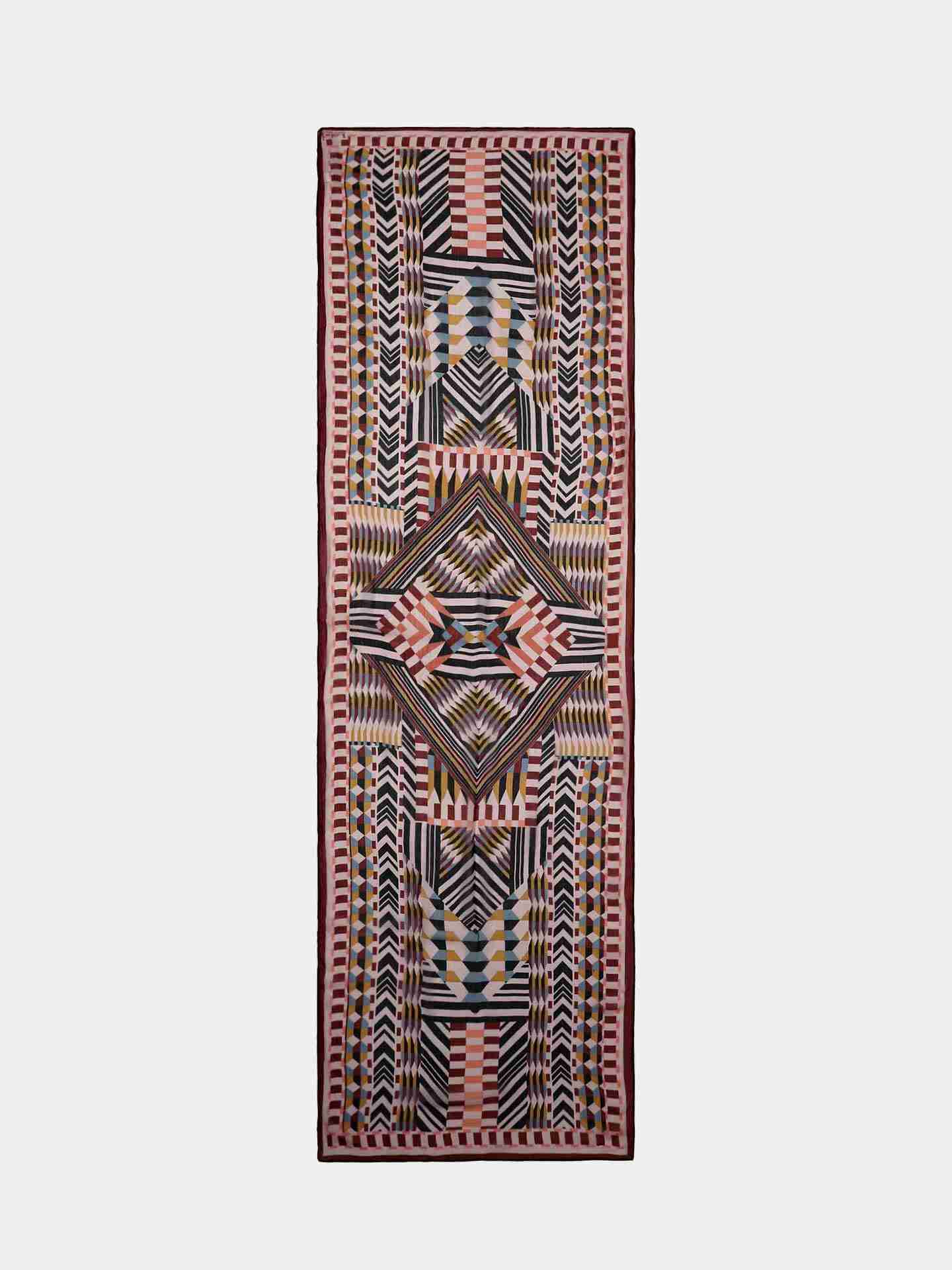 Multi Color Adraine Rectangle Scarf