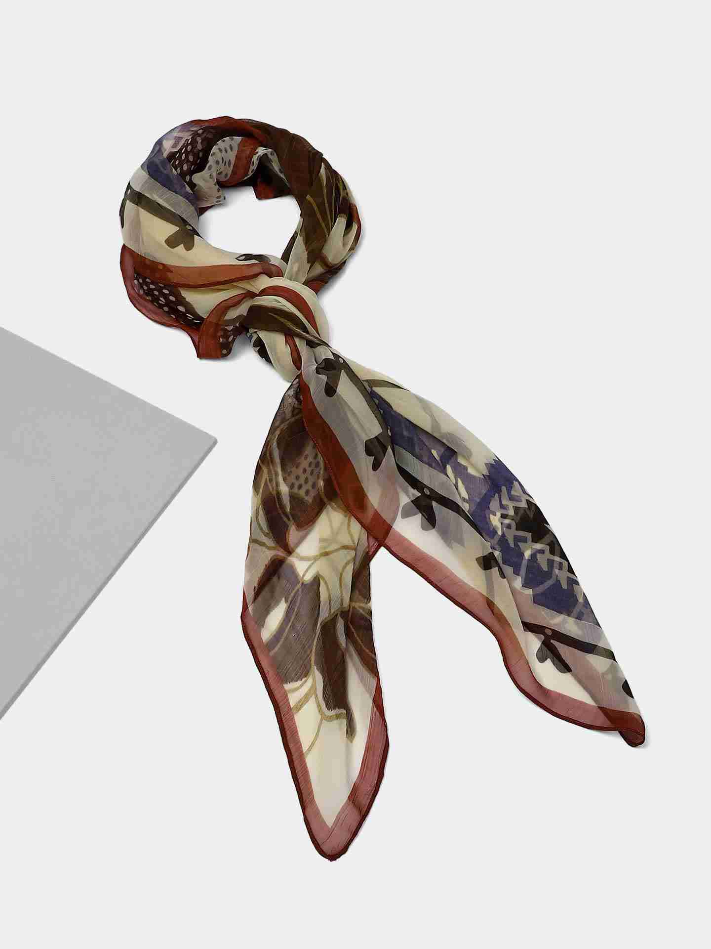 Beige Dune Square Scarf
