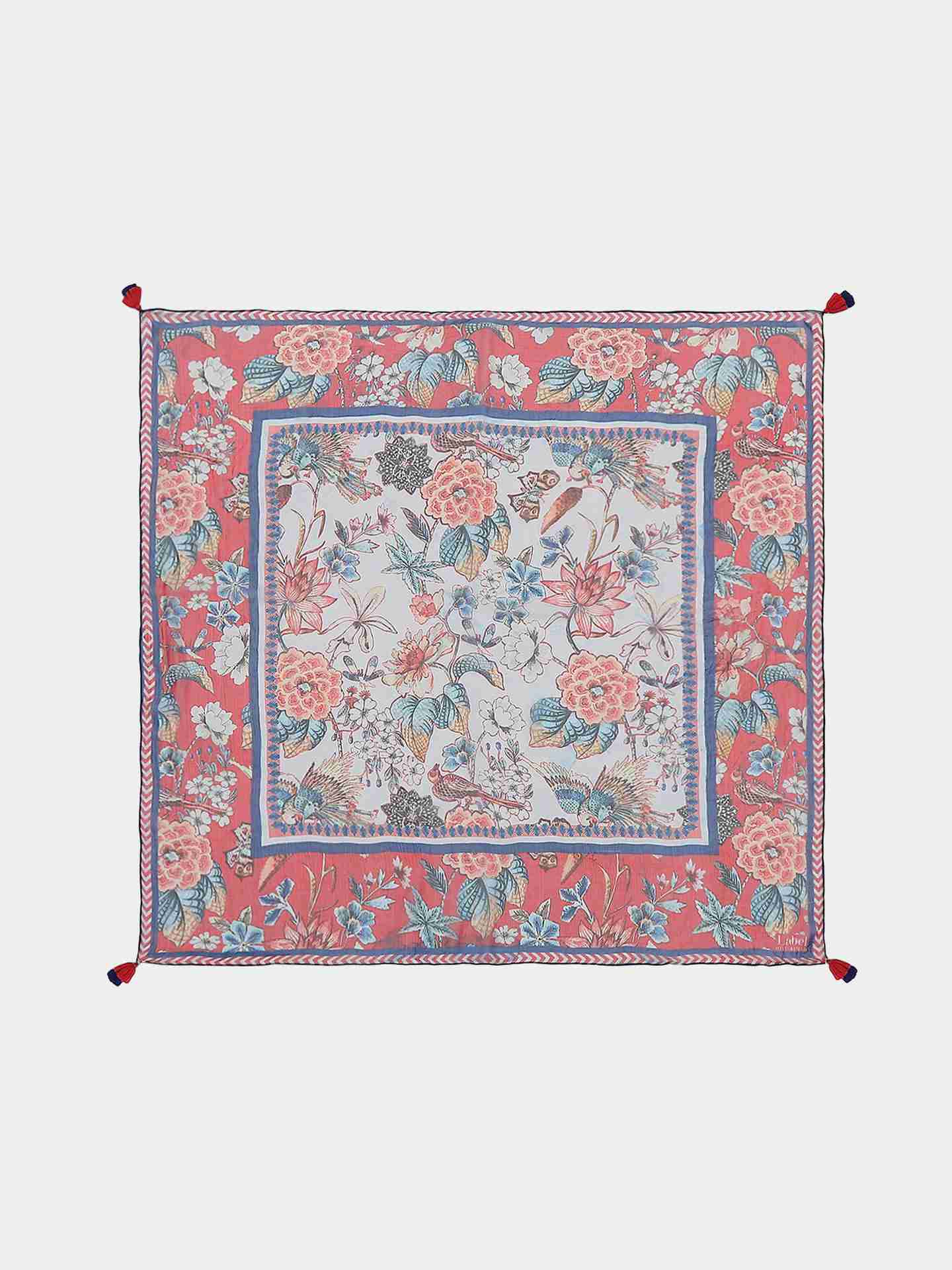 Multi Color Vanya Square Scarf