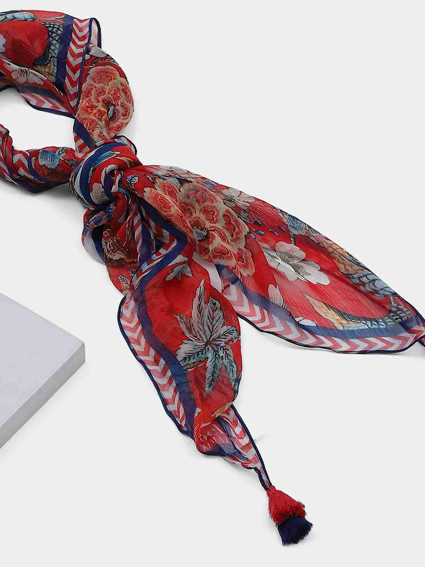 Multi Color Vanya Square Scarf