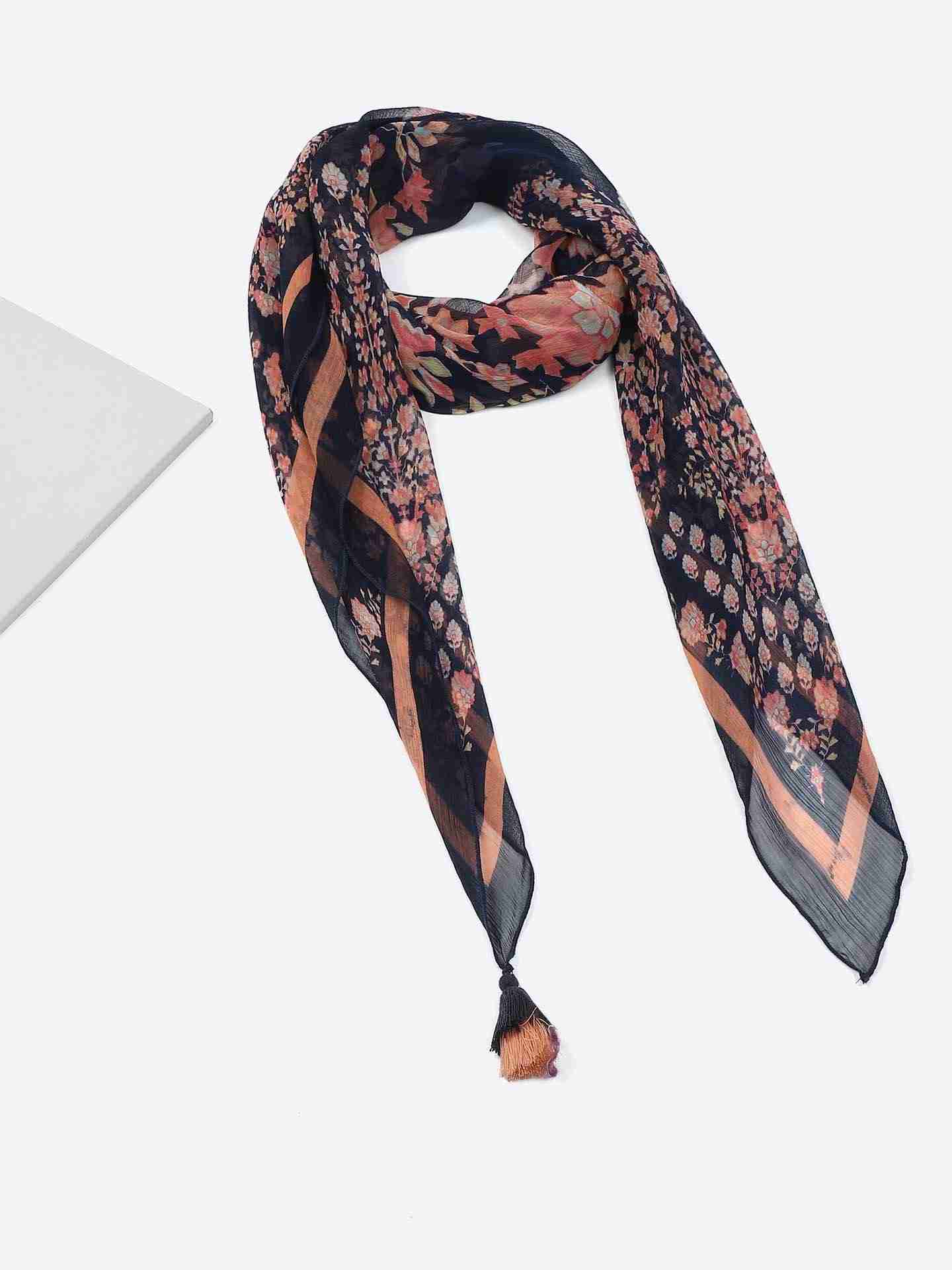 Blue Rio Square Scarf