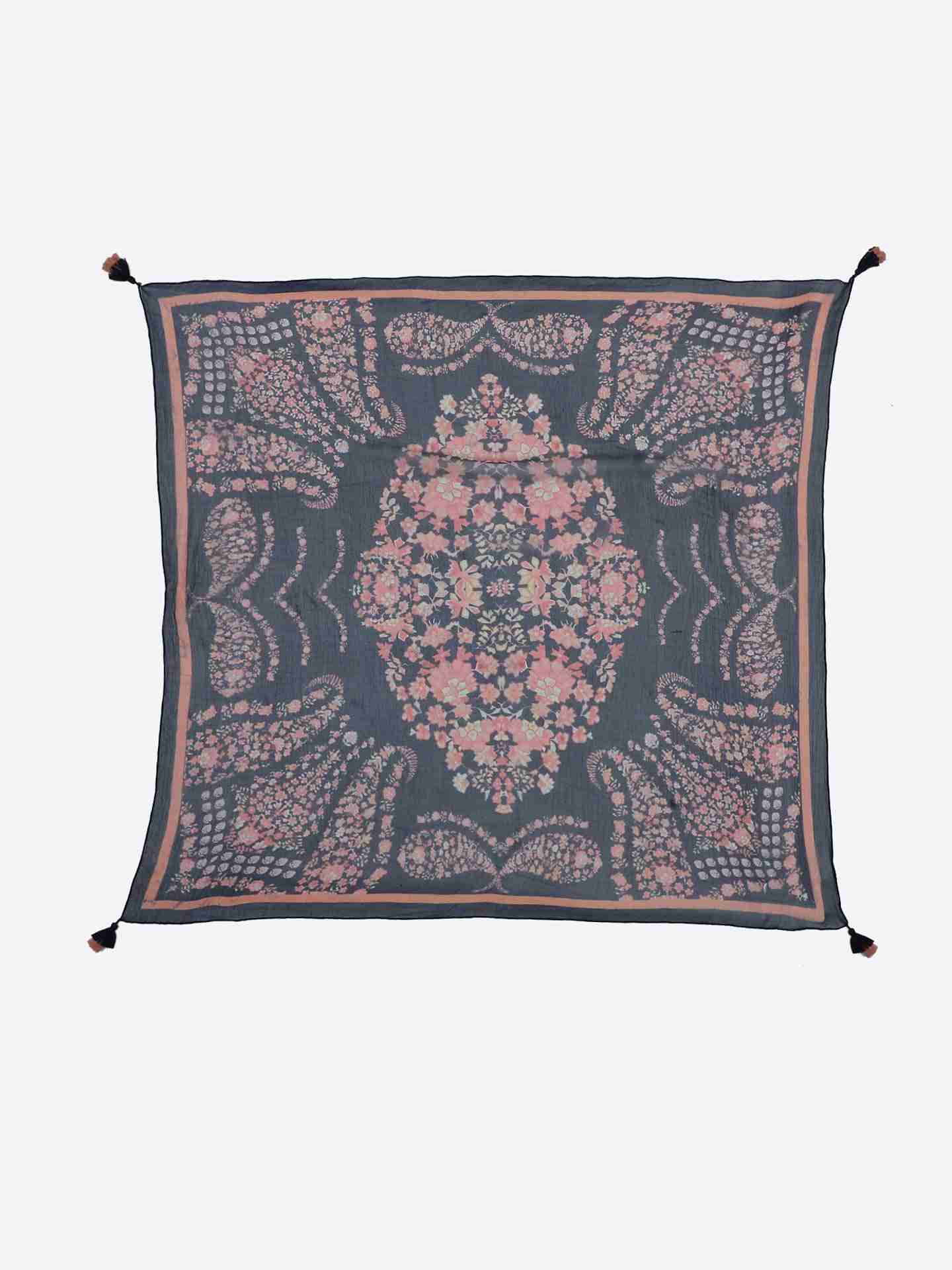 Blue Rio Square Scarf